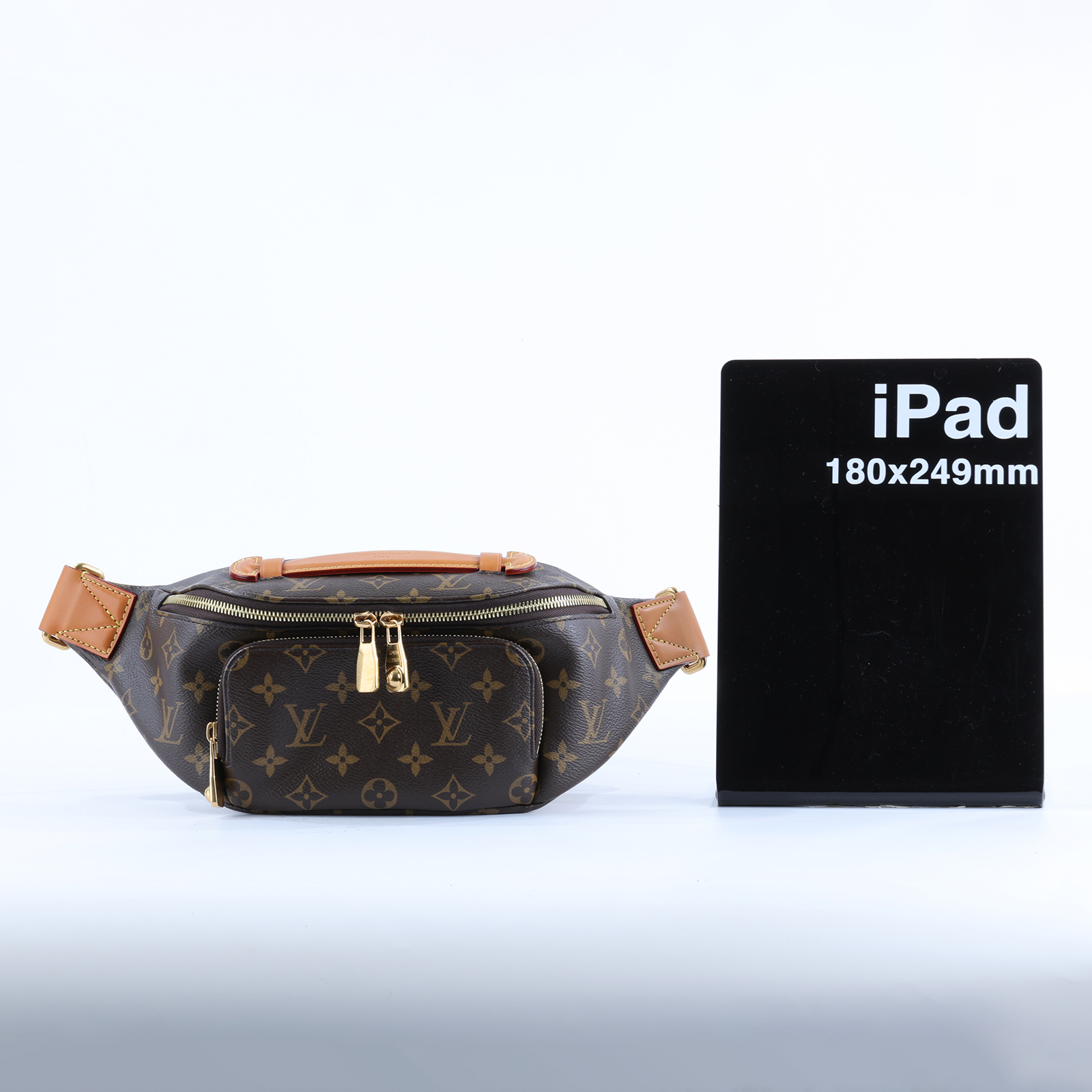 路易威登 LOUIS VUITTON Rush 腰包 經典帆布 M14019 晶片款 原花RUSH BUM腰包 無附屬品