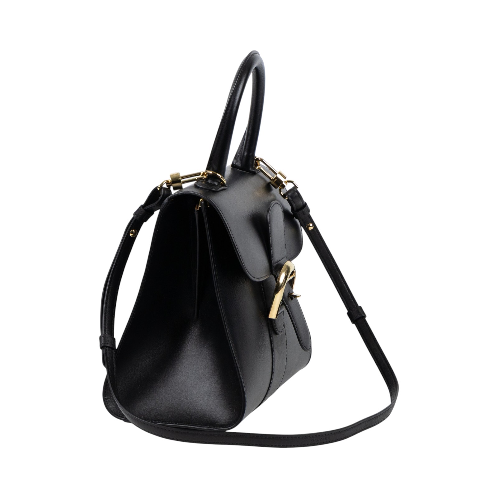 德爾沃 DELVAUX  Brillant 手提包  黑BRILLANT 防塵袋/背帶
