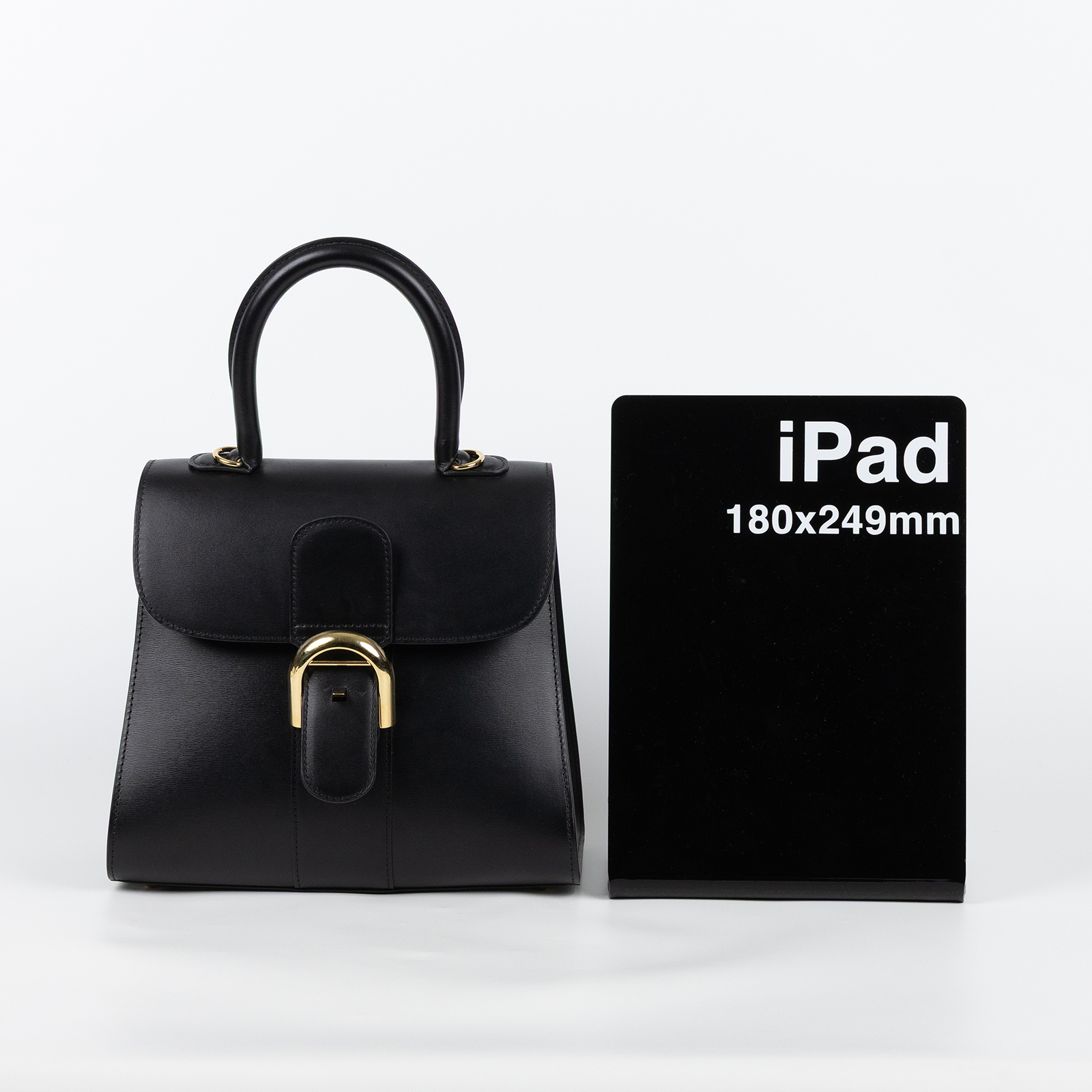 德爾沃 DELVAUX  Brillant 手提包  黑BRILLANT 防塵袋/背帶
