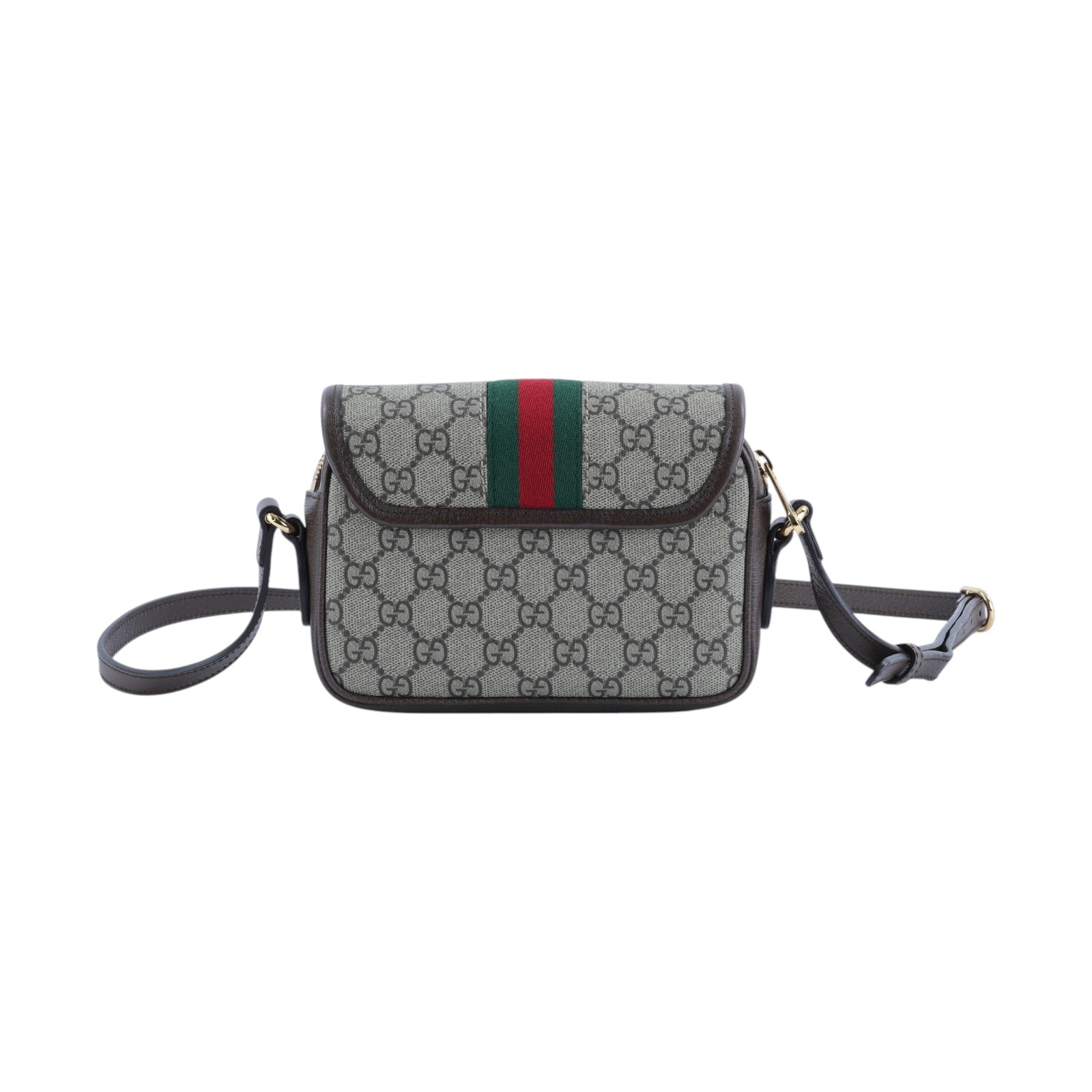 古馳 GUCCI ophidia 拉鍊 迷你 翻蓋 肩背 斜背包 772239 咖OPHIDIA斜背包 無附屬品