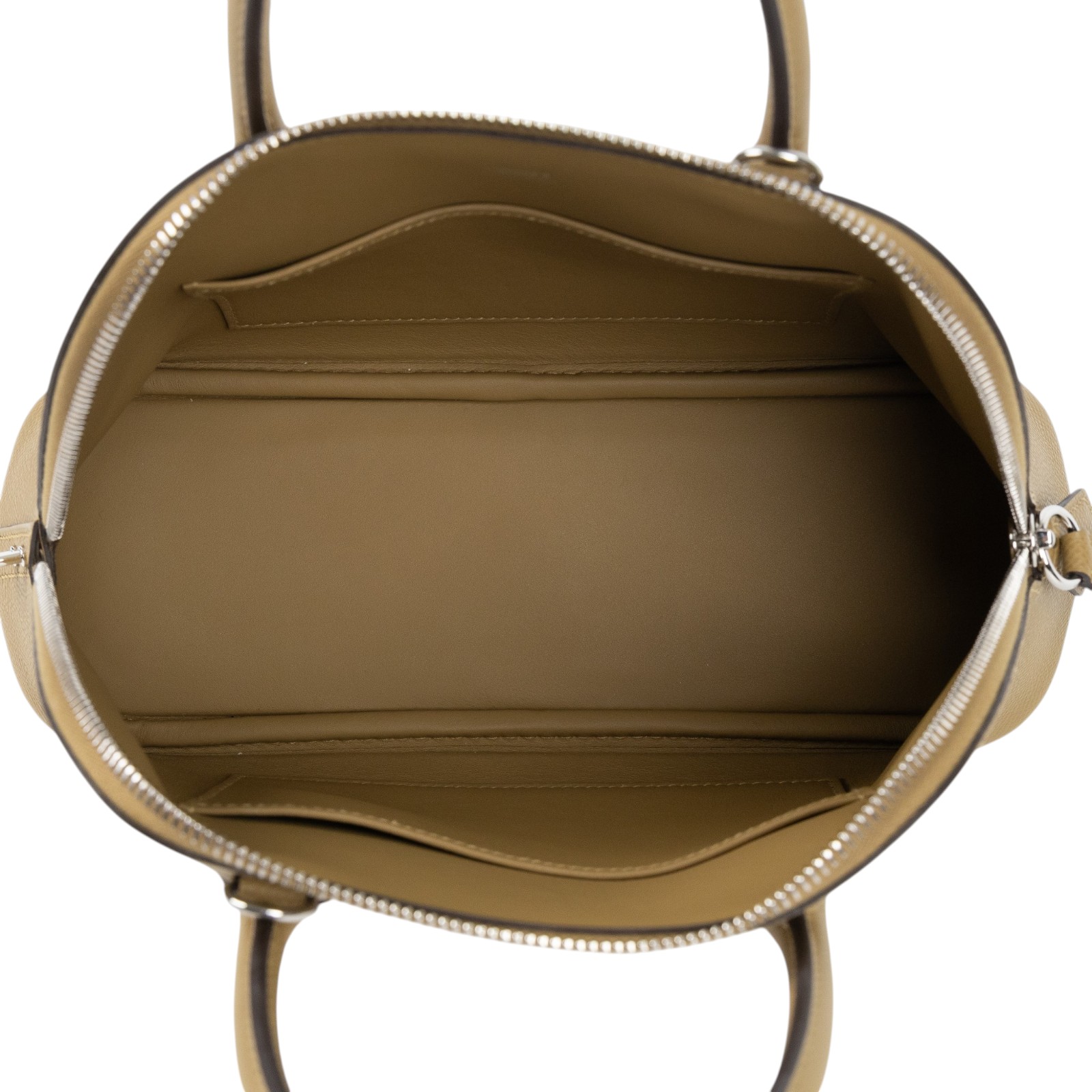 愛馬仕 Hermes Bolide Bag  1923 柏莉包 25 銀色五金 沙丘色 H082798CK2D GIT649GT  防塵袋/鎖組/背帶