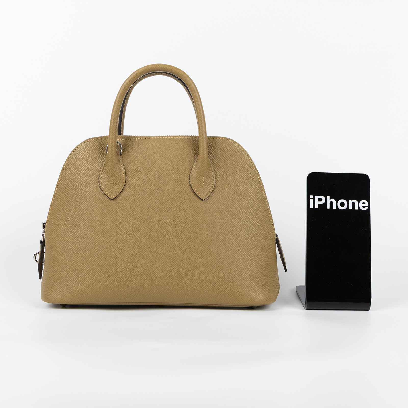 愛馬仕 Hermes Bolide Bag  1923 柏莉包 25 銀色五金 沙丘色 H082798CK2D GIT649GT  防塵袋/鎖組/背帶