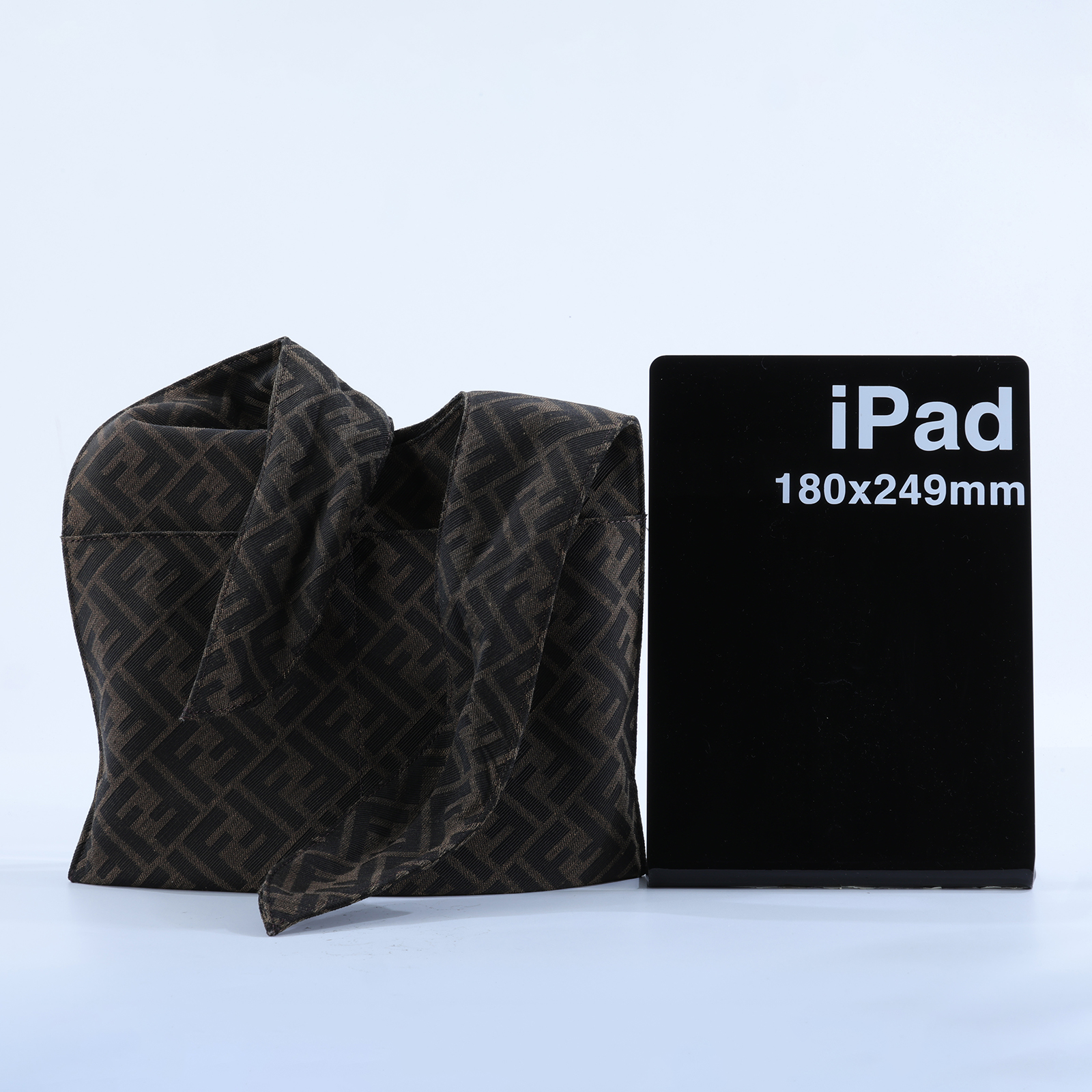 芬迪 FENDI FF Zucca 手提包 肩背包 7VA627ARCO 棕FF帆布肩背包 防塵袋/購買證明