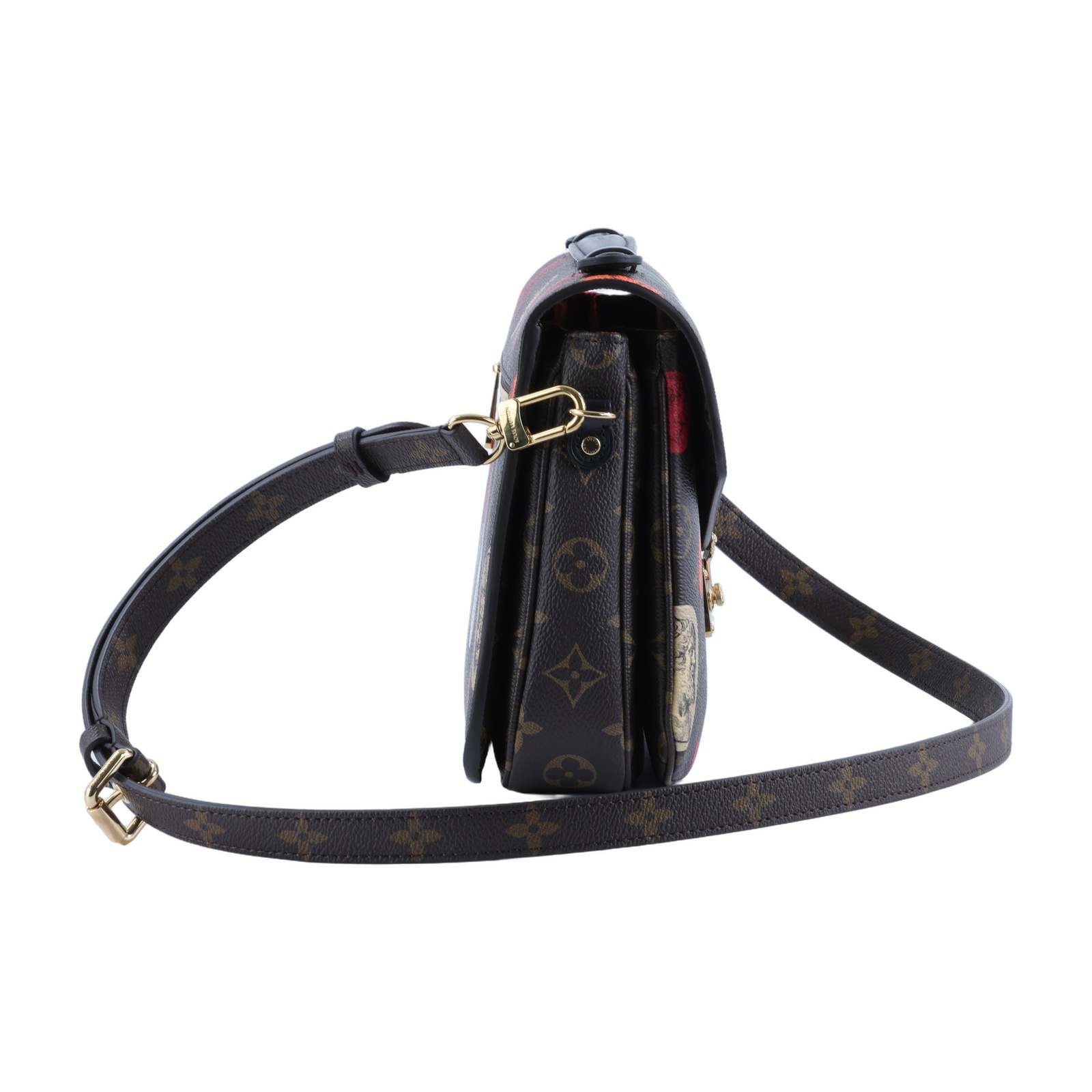 路易威登 LOUIS VUITTON Pochette Metis MM 郵差包 肩背包 斜背包 Cameo M59257 晶片款  防塵袋/背帶