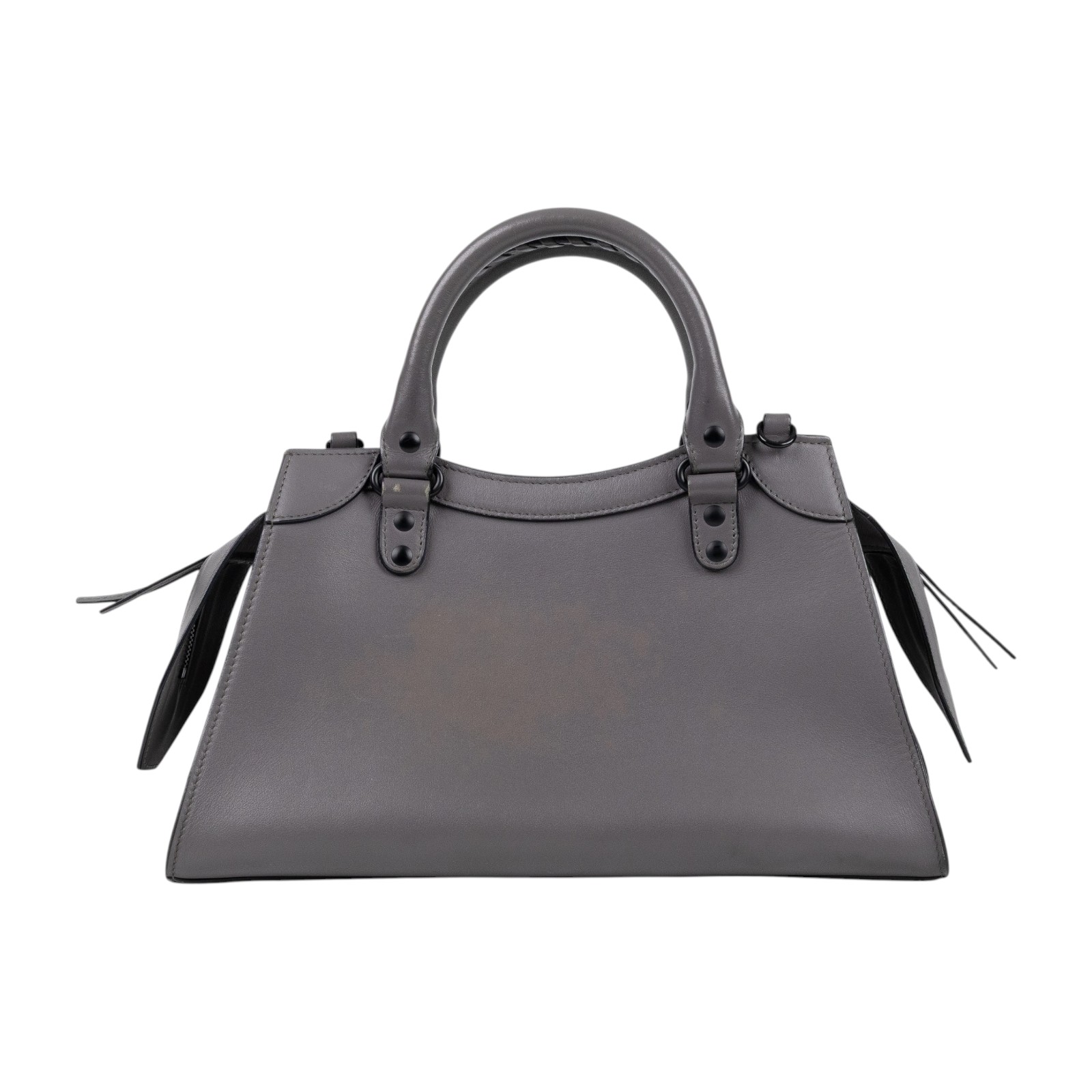 巴黎世家 BALENCIAGA NEO CLASSIC CITY 經典款 機車包 63852111R17 灰NEO CLASSIC CITY 背帶