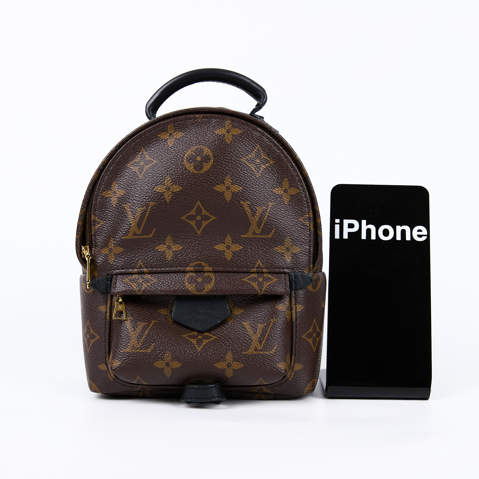 路易威登 LOUIS VUITTON Palm Springs Monogram帆布 Mini 拉鍊 後背包 M41562  原廠盒子/防塵袋/購買證明