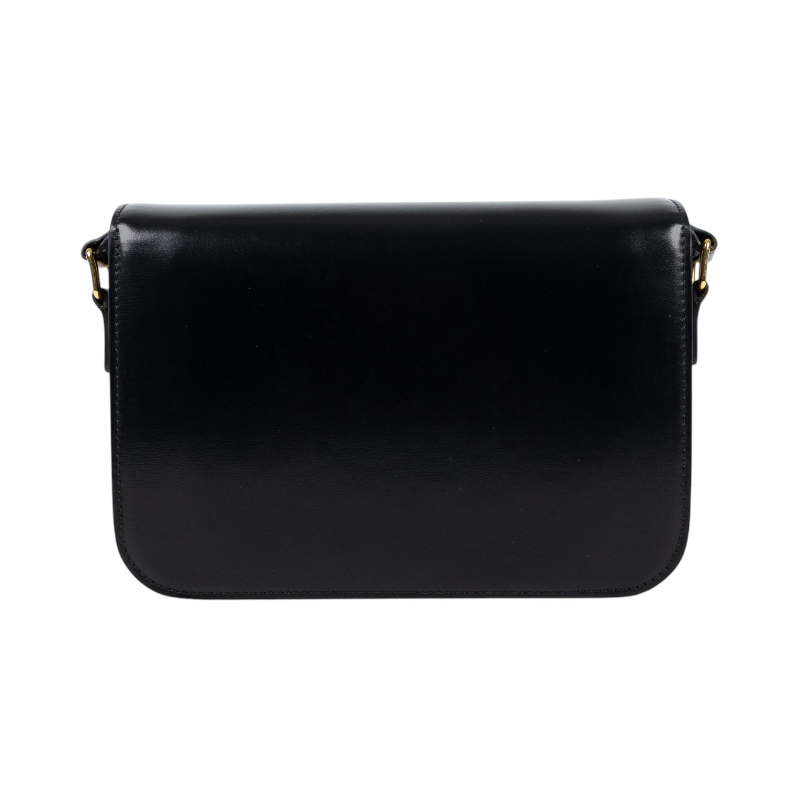 思琳 CELINE 亮面牛皮革 Classique Triomphe 凱旋門 肩背包 187363BF4  防塵袋/購買證明