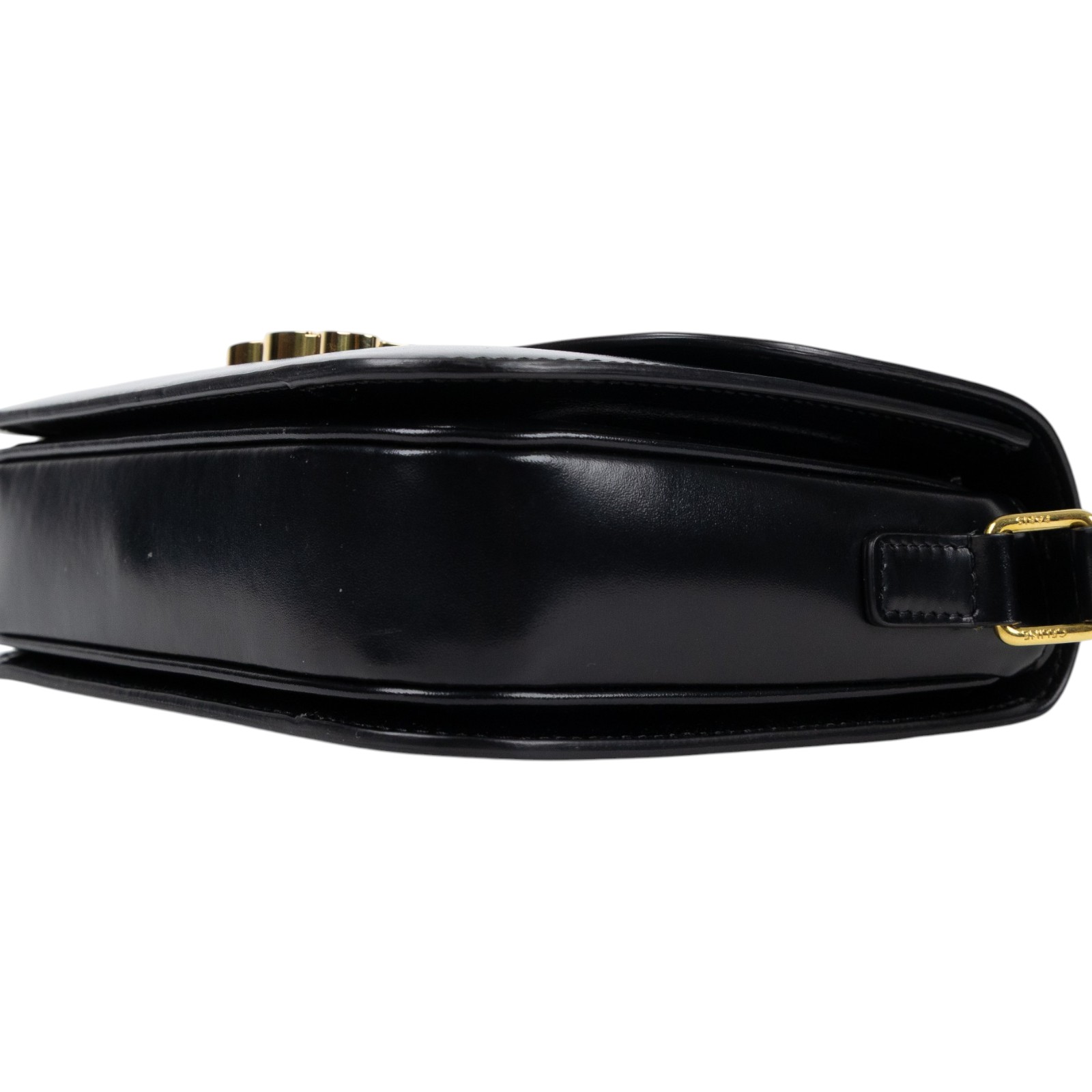 思琳 CELINE 亮面牛皮革 Classique Triomphe 凱旋門 肩背包 187363BF4  防塵袋/購買證明