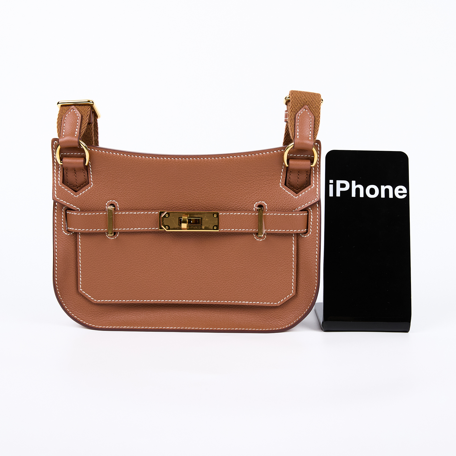 愛馬仕 Hermes Jypsiere 吉普賽包 Mini 金棕 金色五金 H084047CCAA /BNS097PP  防塵袋/購買證明/盒子