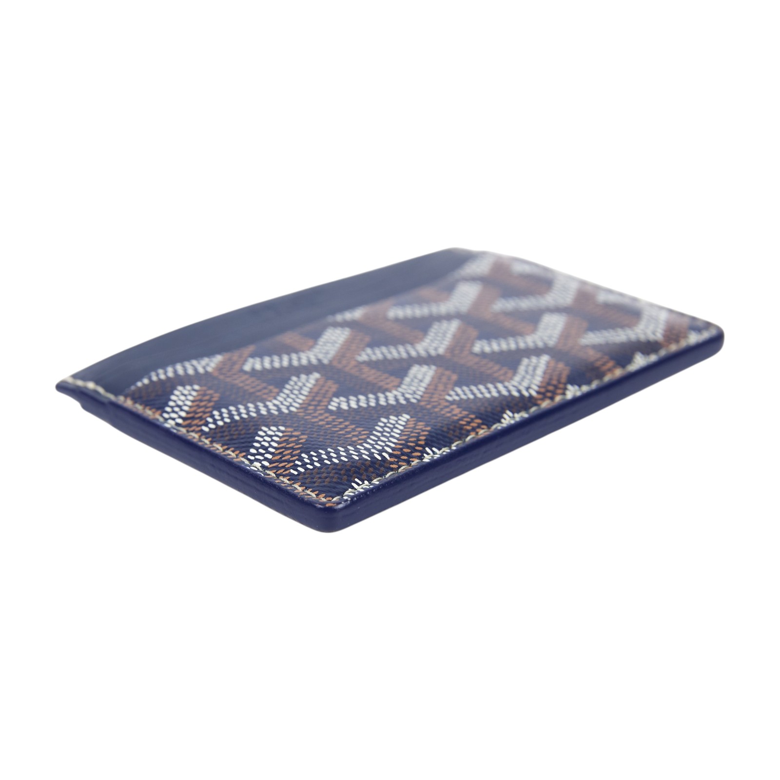 高雅德 GOYARD Saint-Sulpice Card Wallet 卡夾 STSULPPMLTY 海軍藍SAINT-SULPICE卡夾 原廠盒子/購買證明