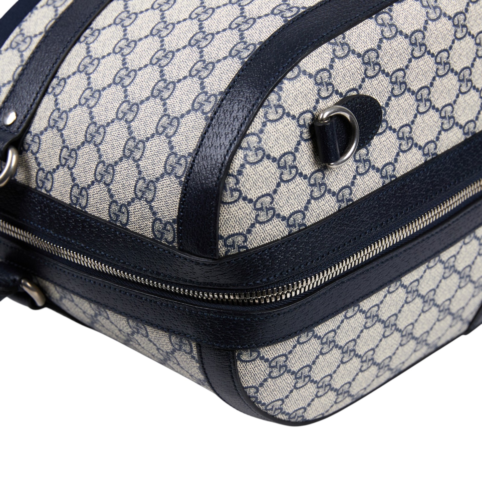 古馳 GUCCI Savoy 旅行袋 手提包 波士頓包 中型 724642 9C2SN 黑邊G紋SAVOY旅行袋 防塵袋/背帶/鎖組