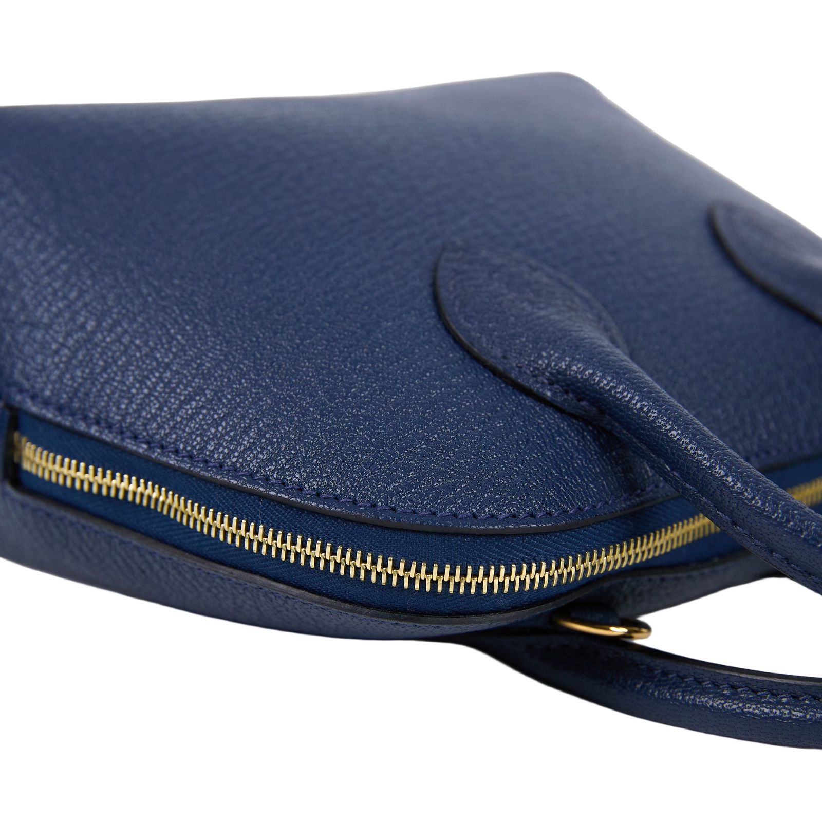 愛馬仕 Hermes Bolide Bag 1923 柏莉包 mini BLM /KHG131 K刻 海軍藍MINI BOLIDE 原廠盒子/防塵袋/背帶