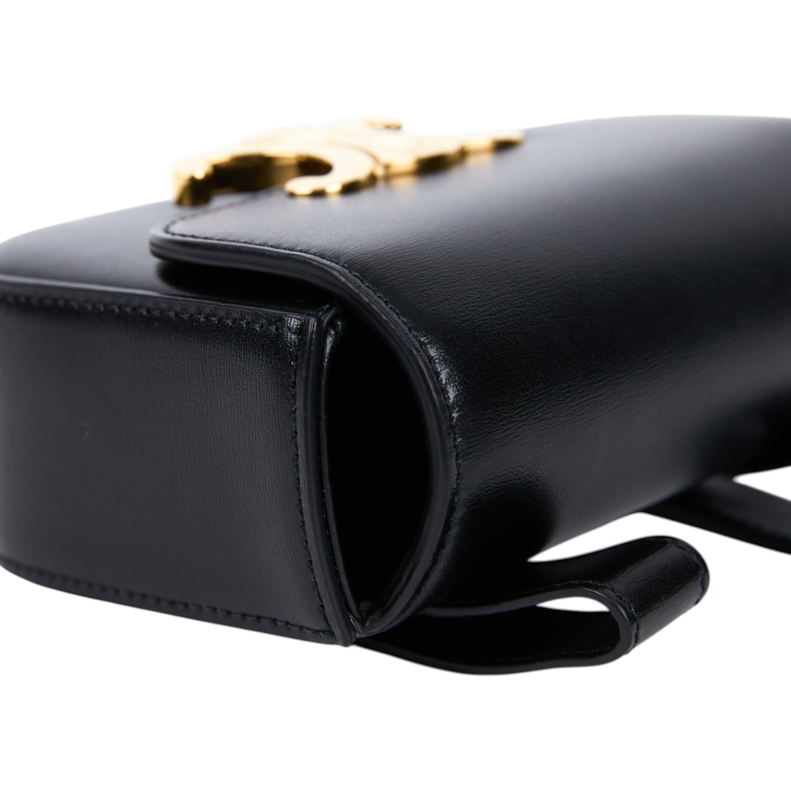 思琳 CELINE Claude Triomphe 凱旋門 迷你 手袋 腰包 45BCN3AH2 黑金凱旋腰包 背帶