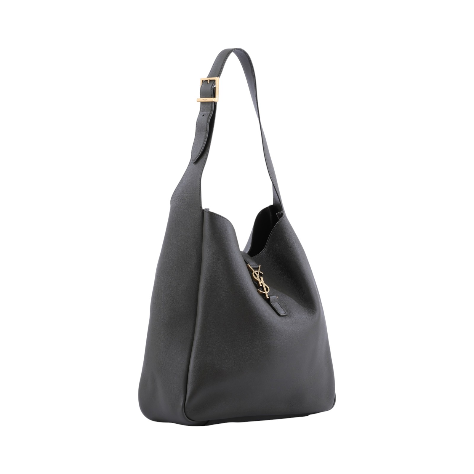 聖羅蘭 YSL SAINT LAURENT LE 5 À 7 滑面皮革 柔軟 大型 手袋 手提 肩背包 753837AAAUQ  防塵袋
