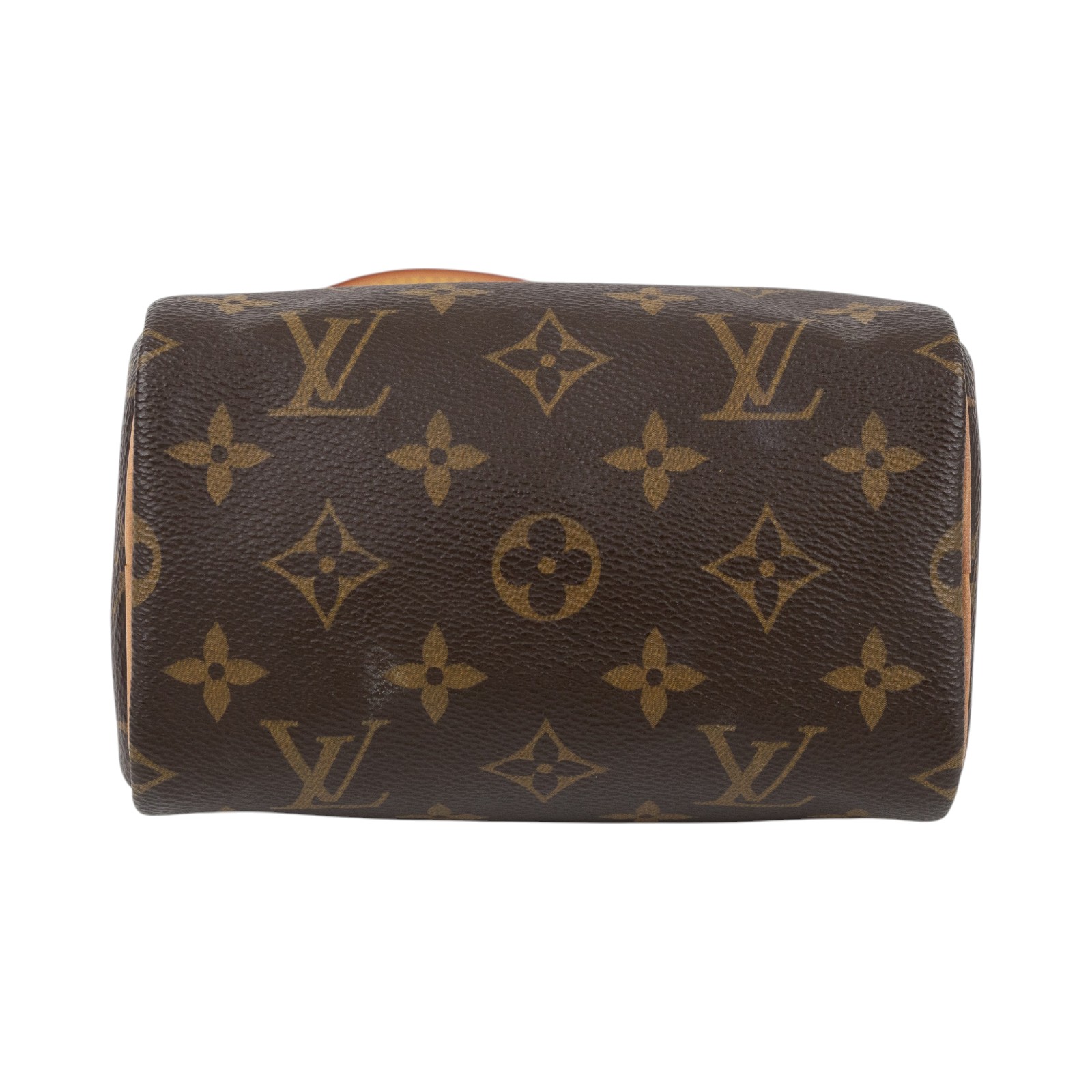 路易威登 LOUIS VUITTON Nano Speedy 經典帆布 手提 斜背 波士頓包 M61252 原花NANO SPEEDY 無附屬品