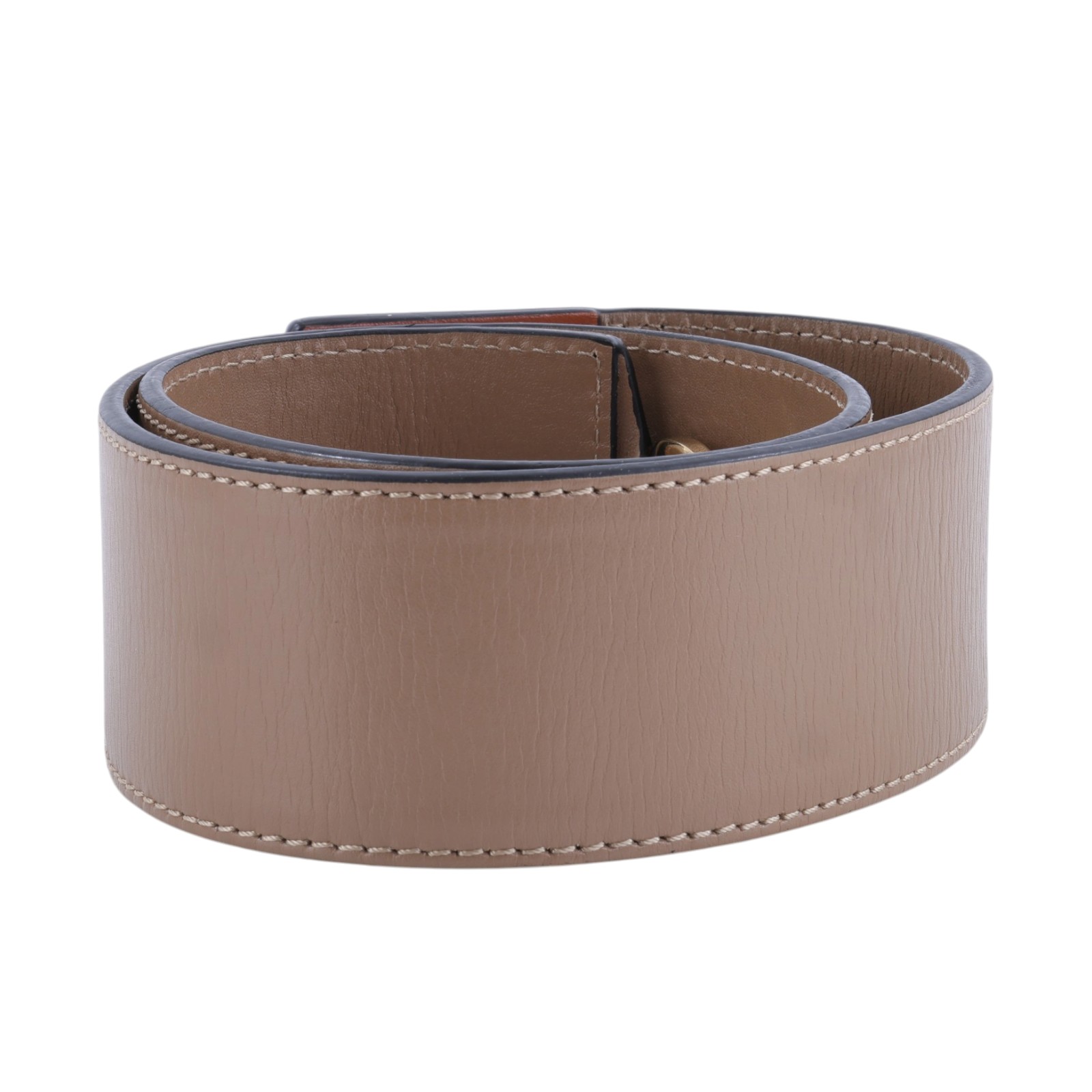 羅意威 LOEWE 背帶  棕色拼接背帶 無附屬品