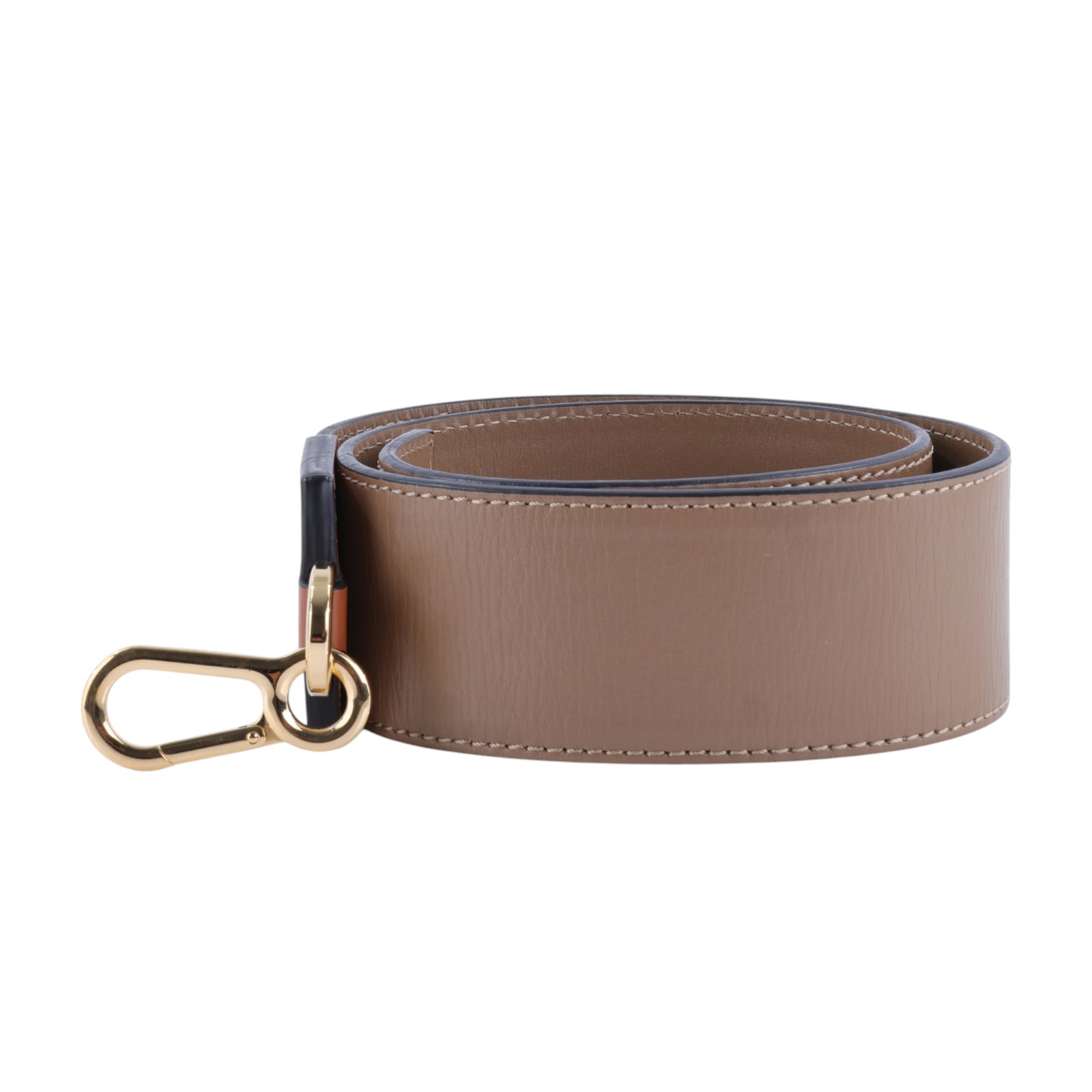 羅意威 LOEWE 背帶  棕色拼接背帶 無附屬品