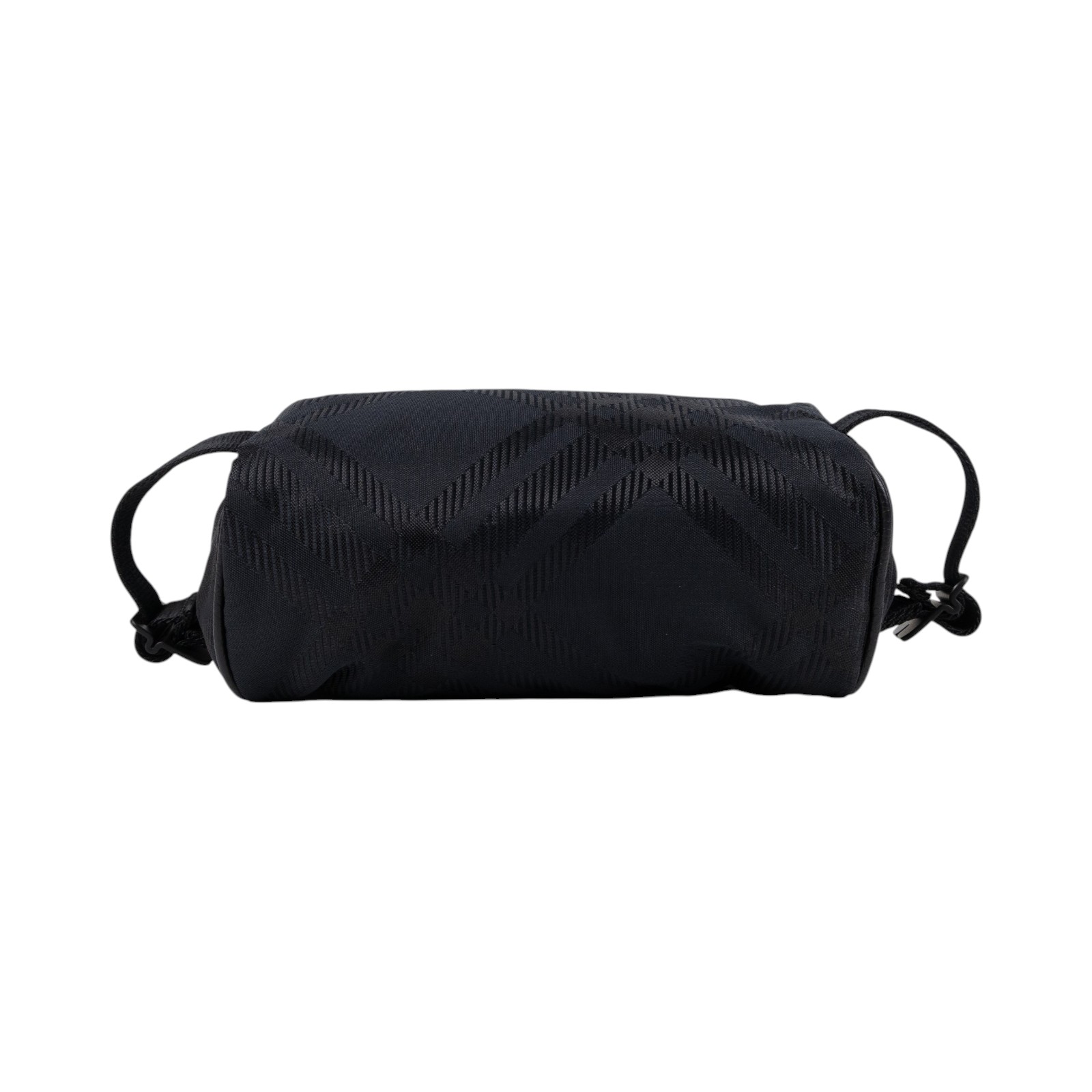 博柏利 BURBERRY ML BELT BAG NJ2 尼龍斜背包 腰包 8083446 黑尼龍格紋腰包 無附屬品