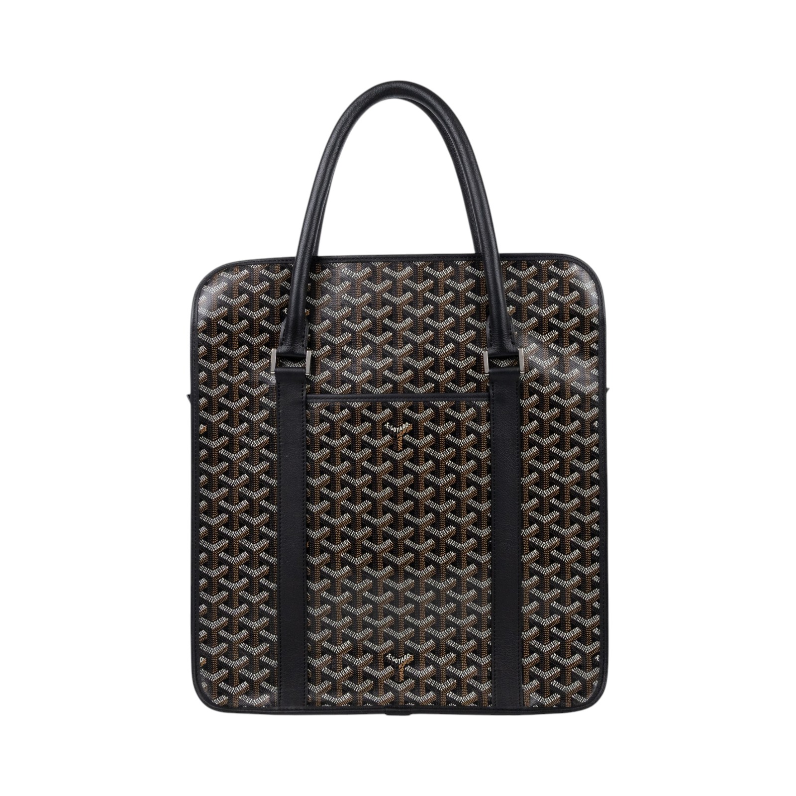 高雅德 GOYARD Bourgogne 包 BOURGOMMLTY 黑BOURGOGNE托特包 無附屬品
