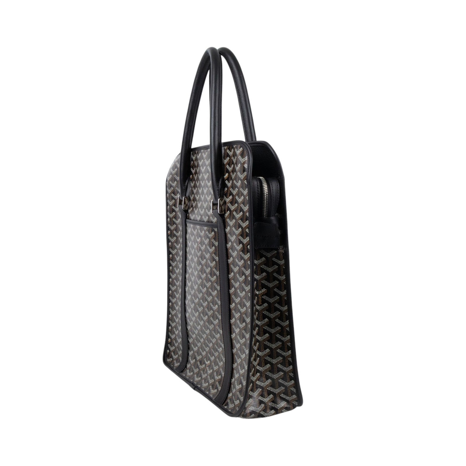 高雅德 GOYARD Bourgogne 包 BOURGOMMLTY 黑BOURGOGNE托特包 無附屬品