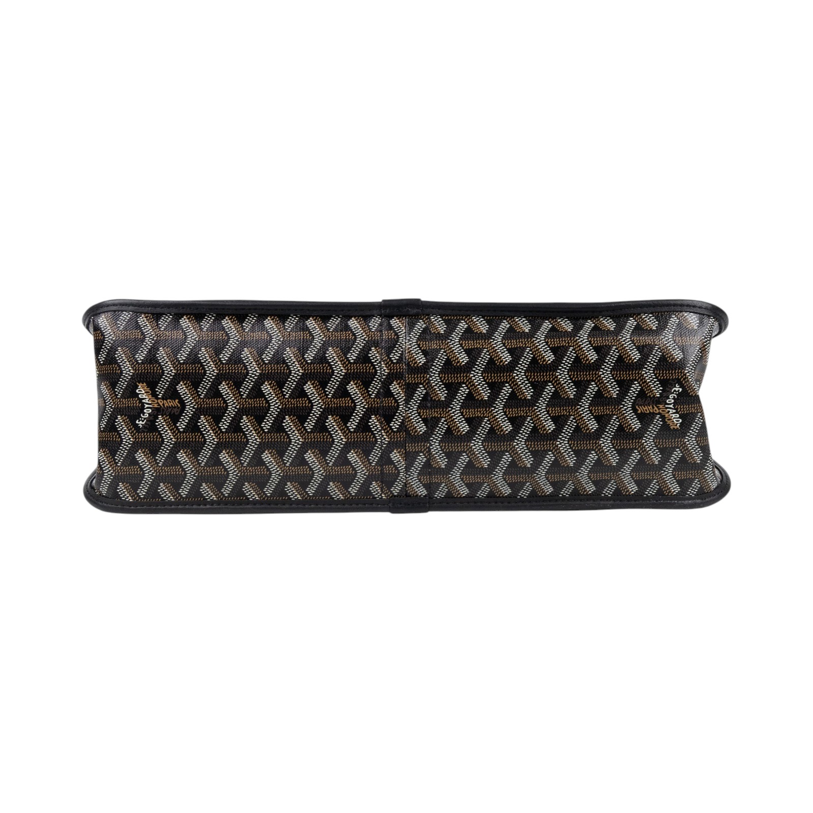 高雅德 GOYARD Bourgogne 包 BOURGOMMLTY 黑BOURGOGNE托特包 無附屬品