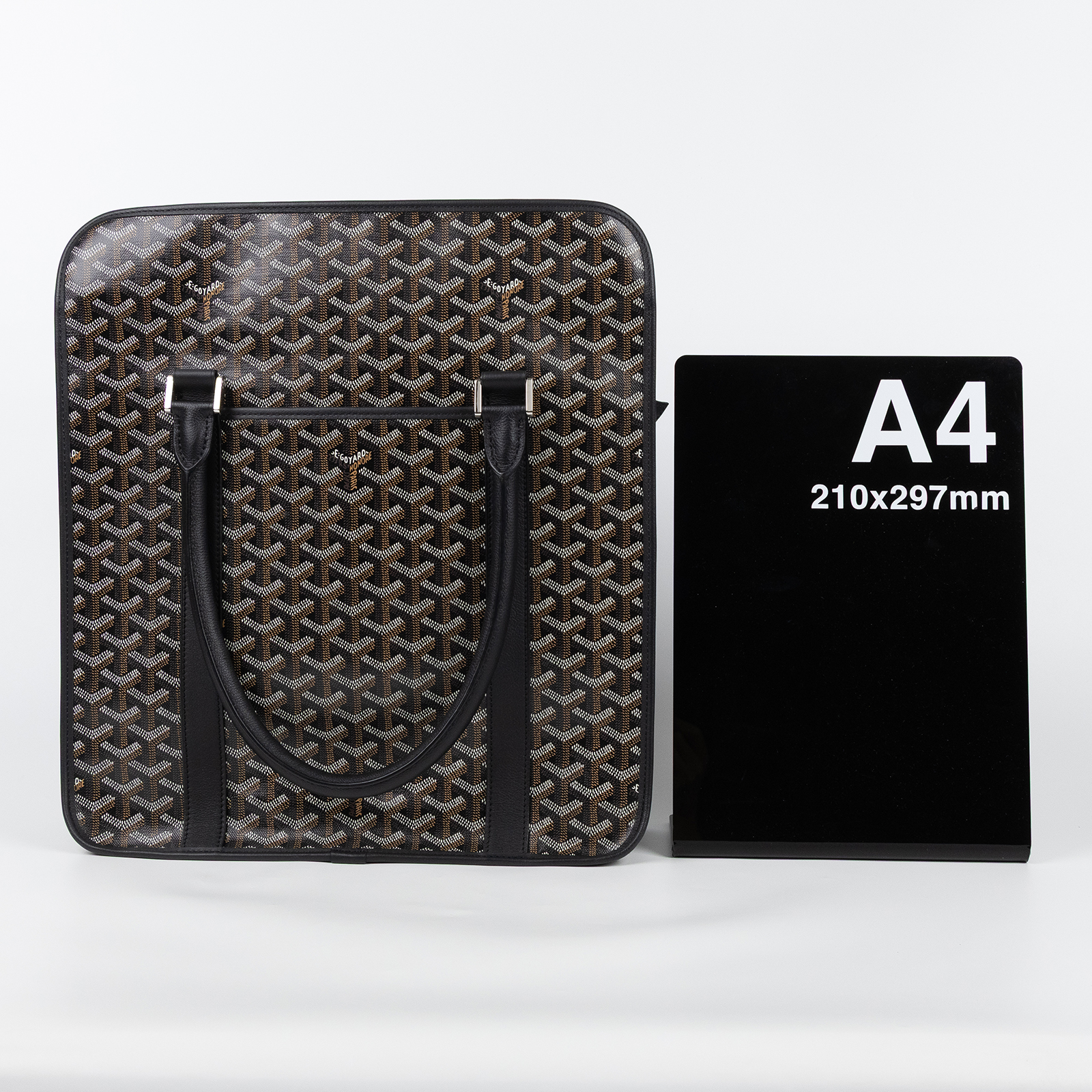 高雅德 GOYARD Bourgogne 包 BOURGOMMLTY 黑BOURGOGNE托特包 無附屬品