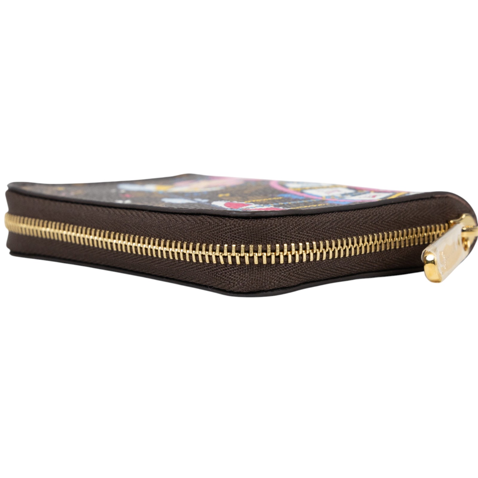 路易威登 LOUIS VUITTON Zippy 零錢包 卡片包 錢包 Vivienne M69745 原花2020聖誕拉鍊零錢包 防塵袋/原廠盒子