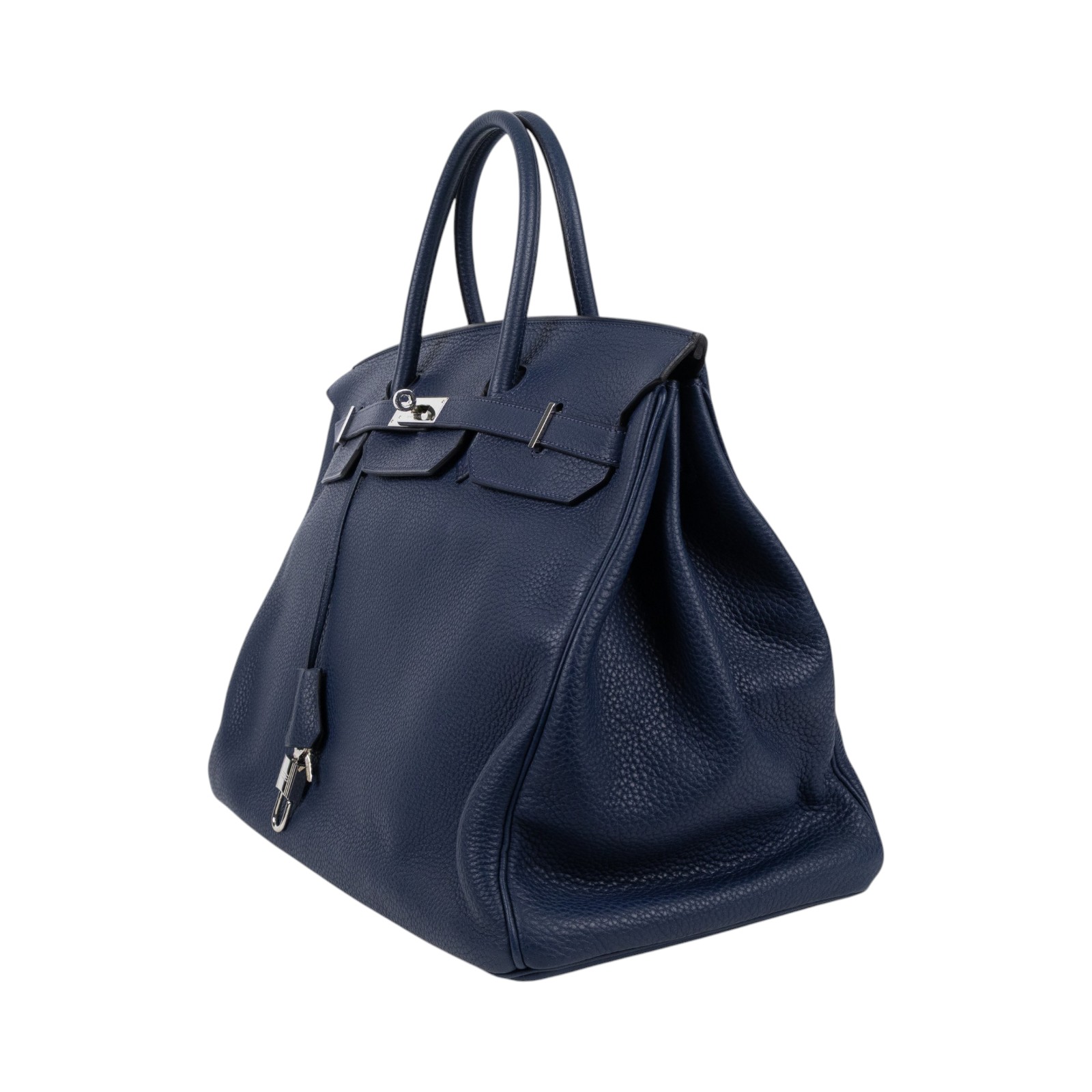 愛馬仕 Hermes Birkin Bag 柏金包 40 BK40 口M 口M刻藍BIRKIN40 防塵袋/鎖組