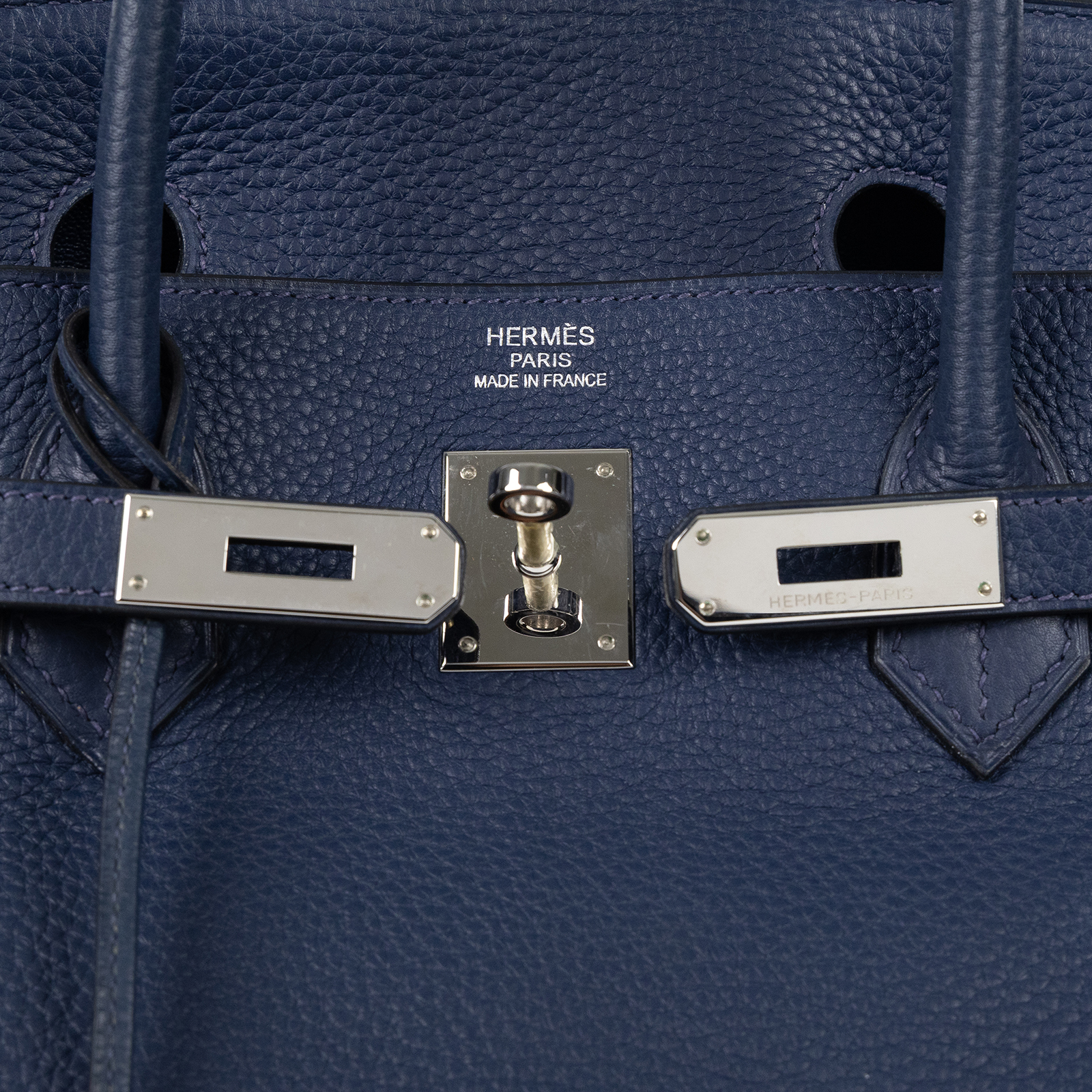 愛馬仕 Hermes Birkin Bag 柏金包 40 BK40 口M 口M刻藍BIRKIN40 防塵袋/鎖組