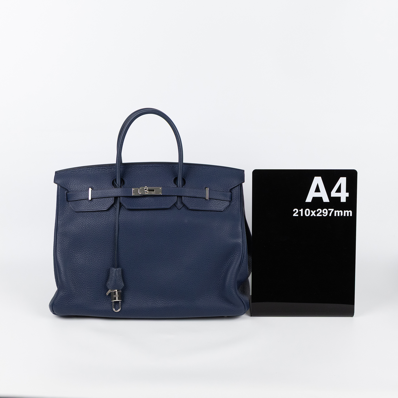 愛馬仕 Hermes Birkin Bag 柏金包 40 BK40 口M 口M刻藍BIRKIN40 防塵袋/鎖組