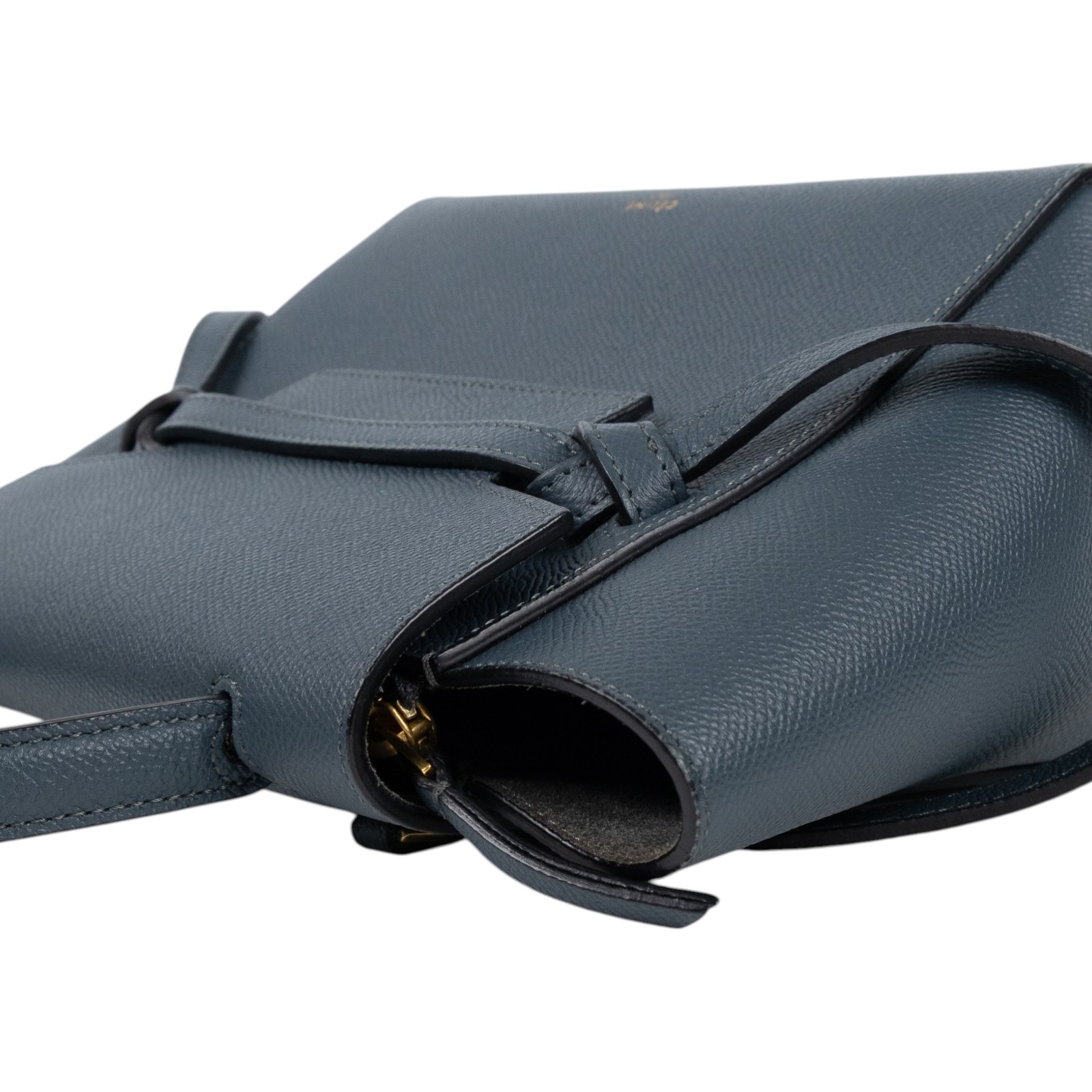 思琳 CELINE 珠地小牛皮 袖珍型 Belt 手袋 189003ZVA 藍NANO BELT BAG 防塵袋/背帶