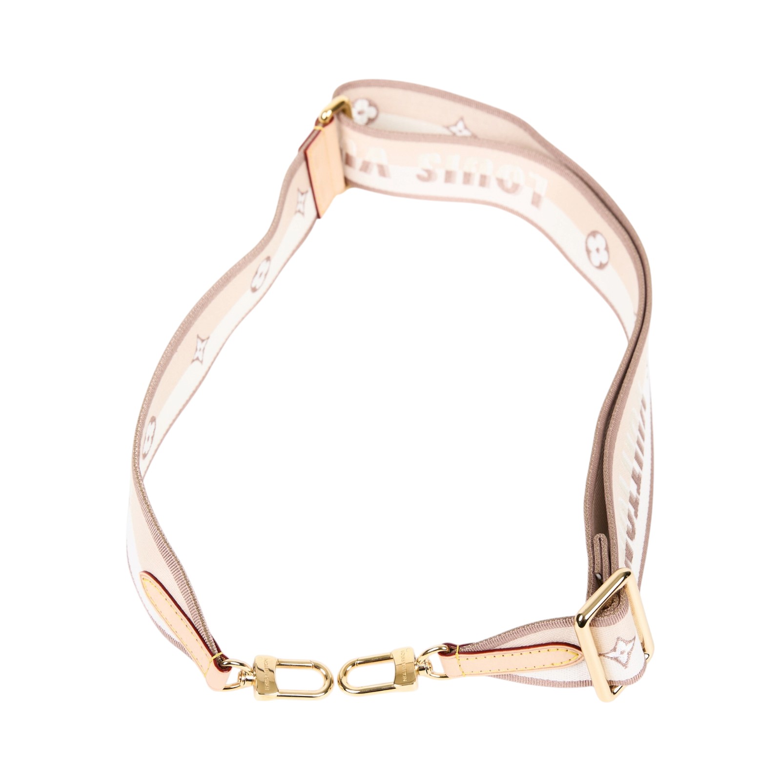 路易威登 LOUIS VUITTON Bandouliere 帆布 肩帶 M26925 米色帆布Bandoulière 無附屬品