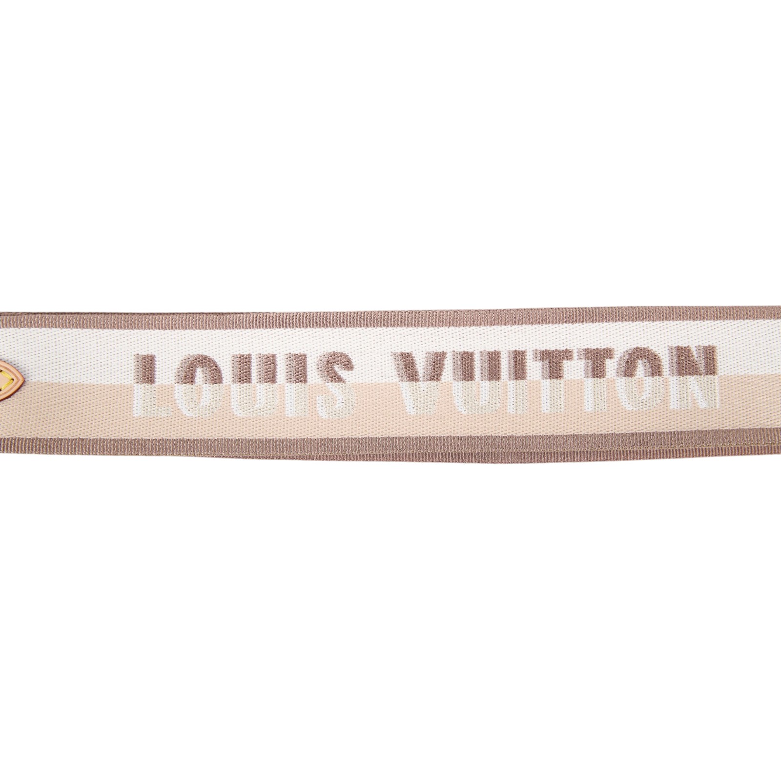 路易威登 LOUIS VUITTON Bandouliere 帆布 肩帶 M26925 米色帆布Bandoulière 無附屬品