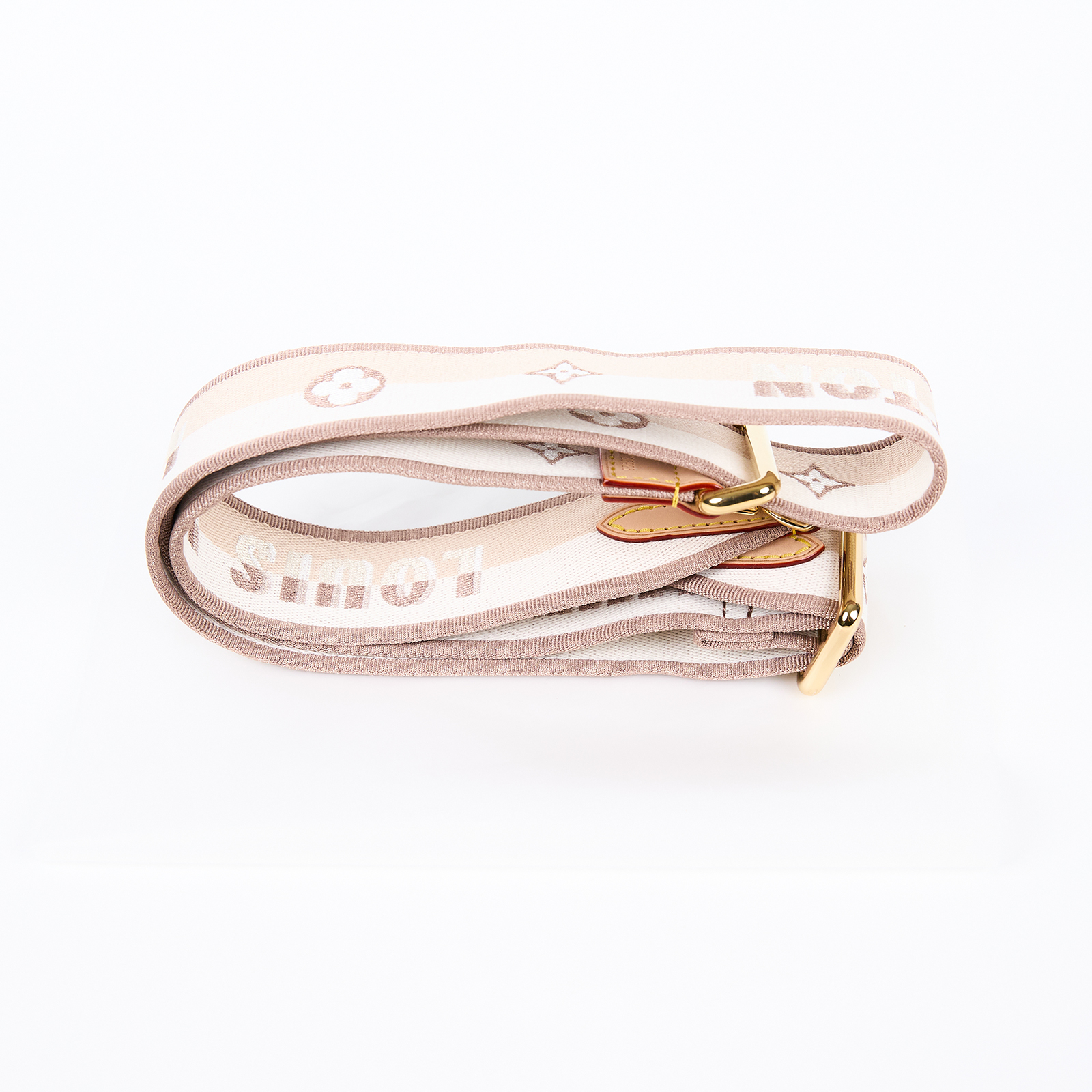 路易威登 LOUIS VUITTON Bandouliere 帆布 肩帶 M26925 米色帆布Bandoulière 無附屬品