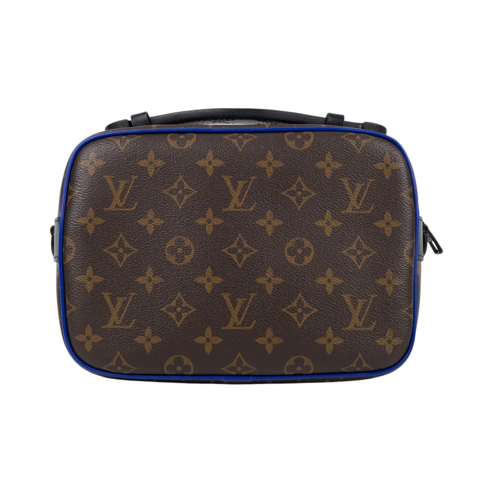 路易威登 LOUIS VUITTON S Lock 郵差包 塗層帆布 M45863 晶片款 原花S LOCK 防塵袋/原廠盒子/背帶/台灣購買證明