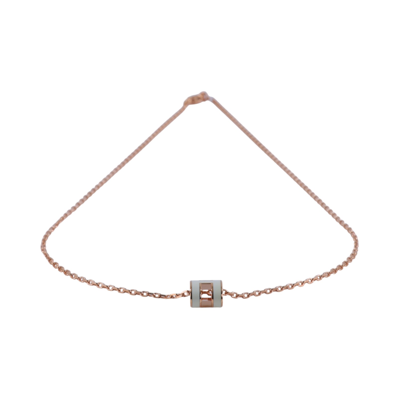 愛馬仕 Hermes Mini Pop H 墜飾 白色 H147992FO49 ST0213 白MINI POP H 項鍊 原廠盒子/防塵袋/內襯
