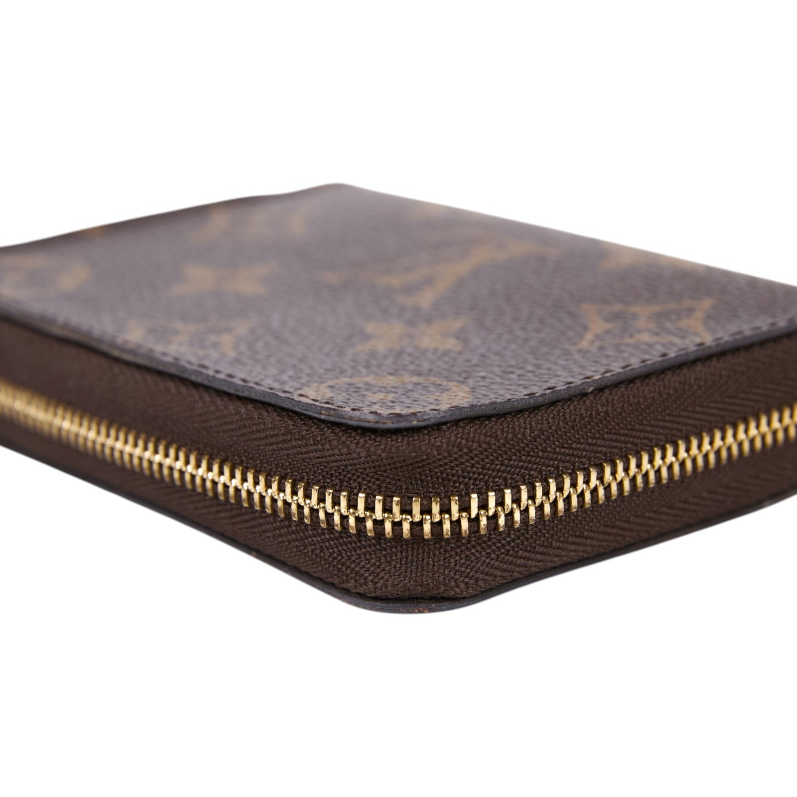路易威登 LOUIS VUITTON 拉鏈零錢包 經典帆布 M60067 原花拉鍊短夾 原廠盒子/防塵袋