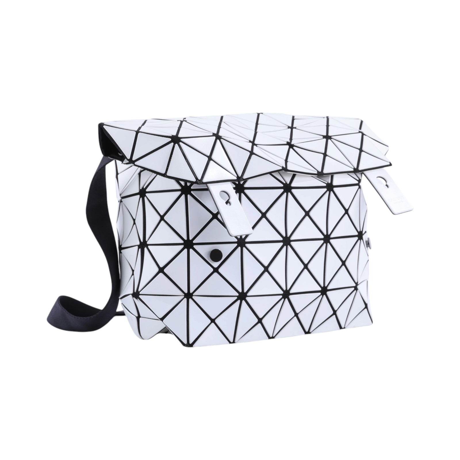 三宅一生 ISSEY MIYAKE BAOBAO 斜背包  白郵差包 5x7 無附屬品