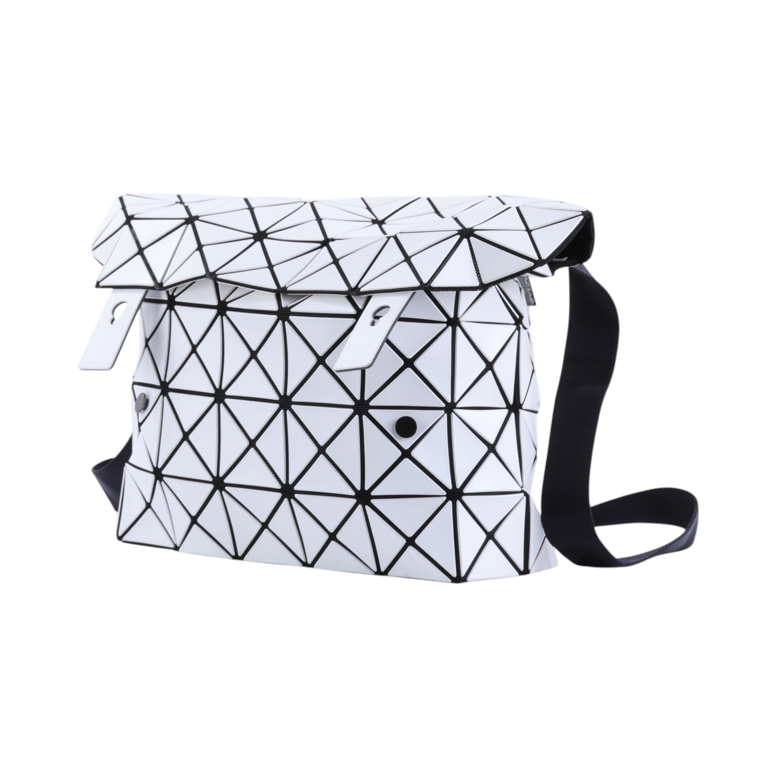 三宅一生 ISSEY MIYAKE BAOBAO 斜背包  白郵差包 5x7 無附屬品