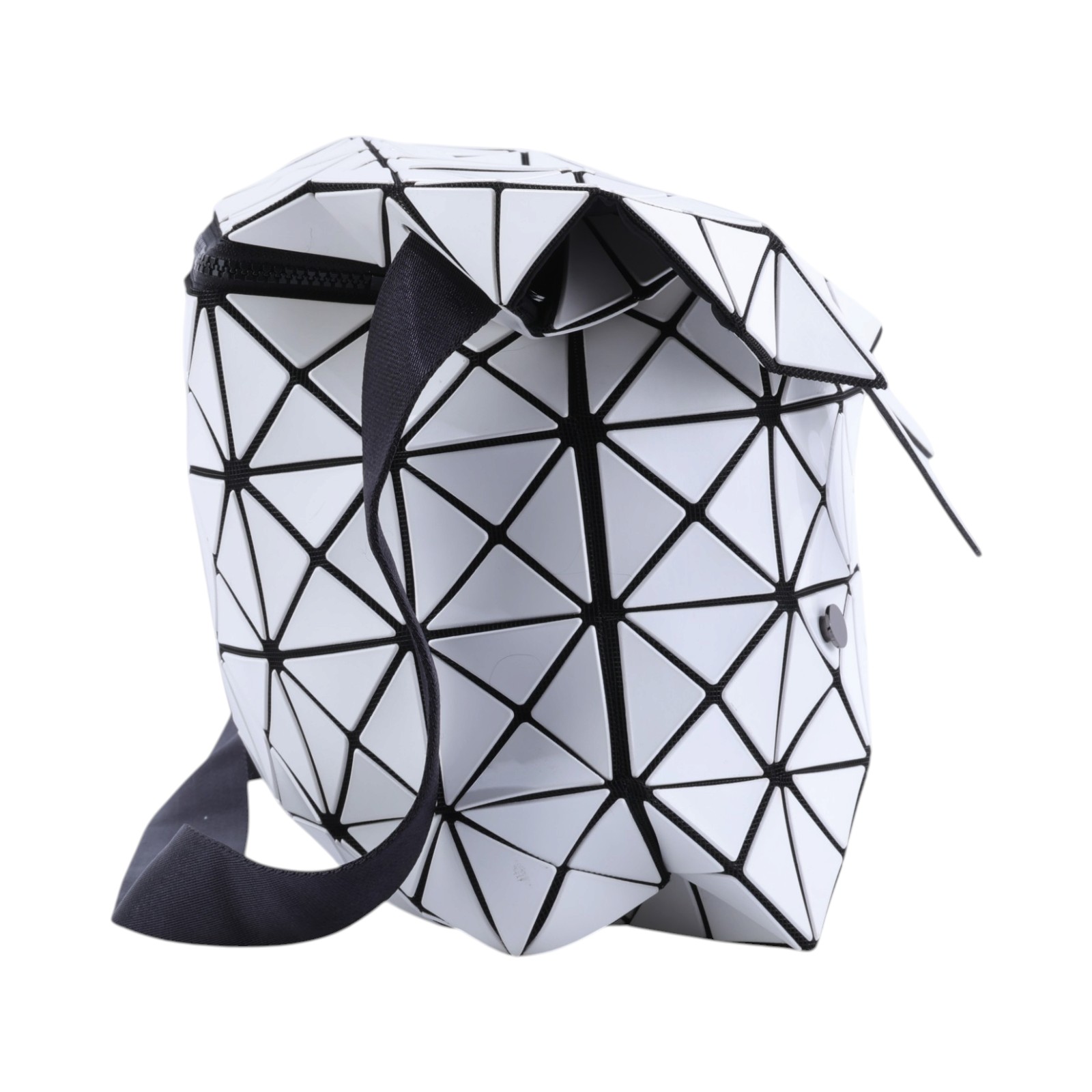 三宅一生 ISSEY MIYAKE BAOBAO 斜背包  白郵差包 5x7 無附屬品