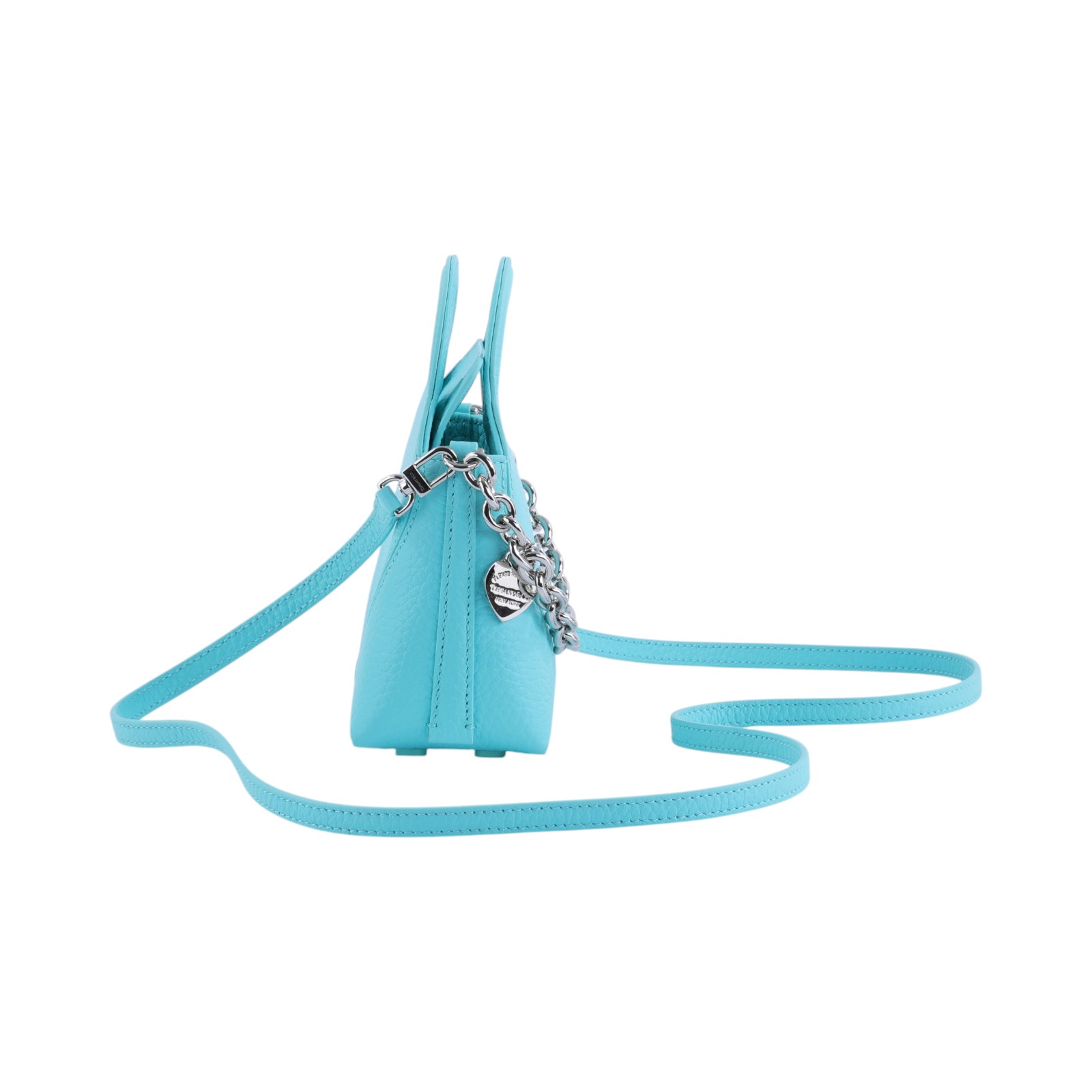 蒂芙尼 TIFFANY＆CO. Return to Tiffany 托特包 肩背包  藍兩用托特包 NANO 防塵袋/背帶
