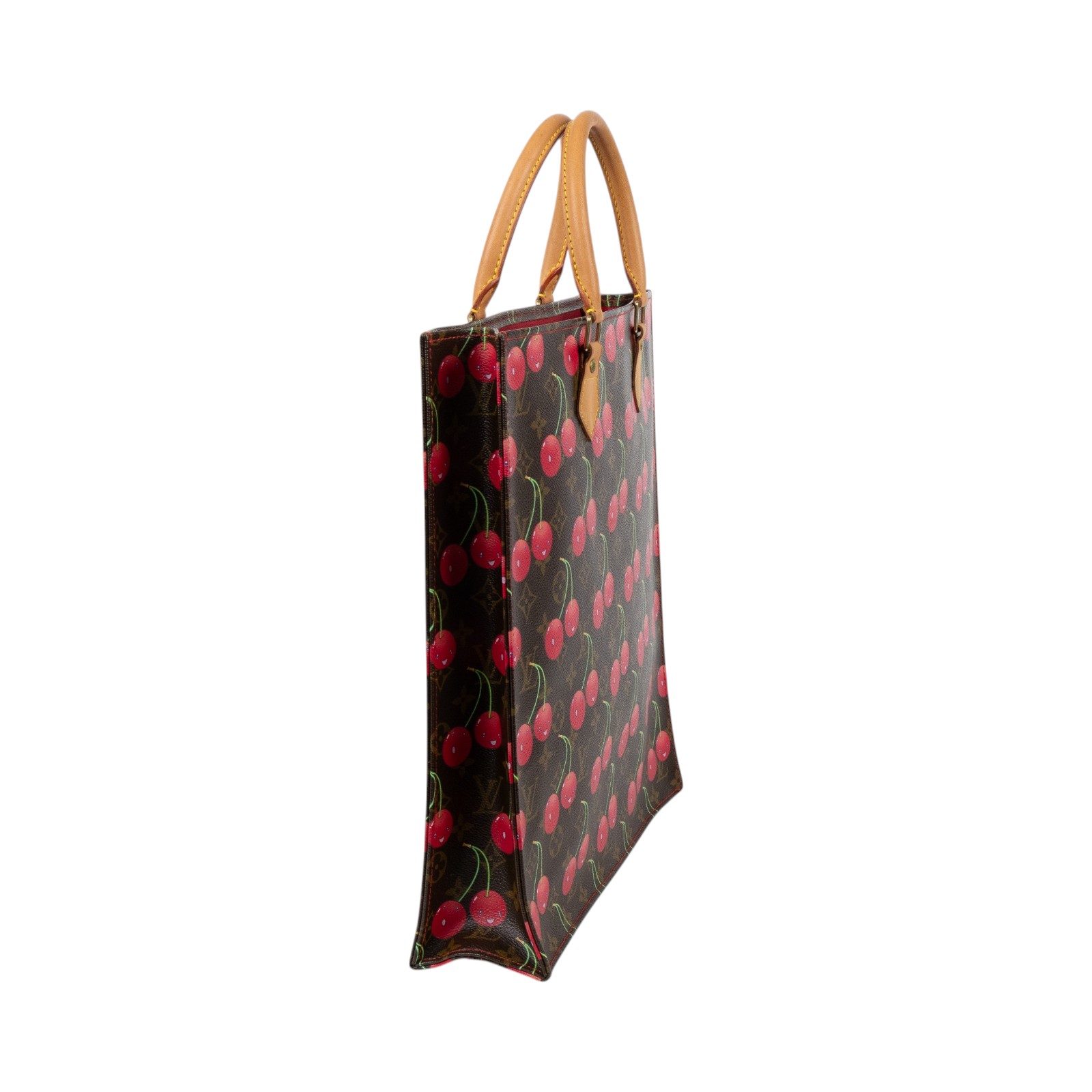 路易威登 LOUIS VUITTON Sac Plat 村上隆 聯名 櫻桃 托特包 M95010 村上隆聯名櫻桃托特包 防塵袋