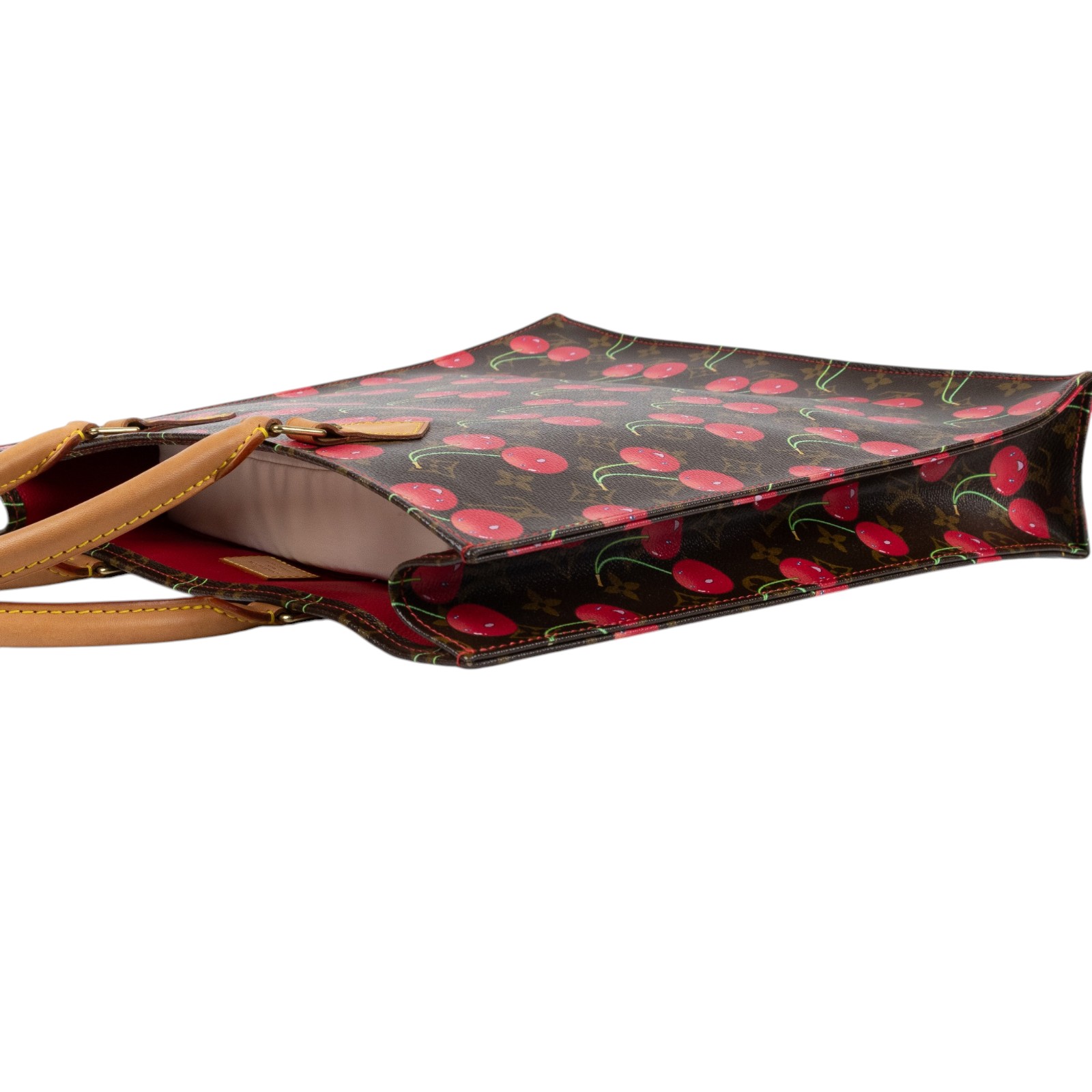 路易威登 LOUIS VUITTON Sac Plat 村上隆 聯名 櫻桃 托特包 M95010 村上隆聯名櫻桃托特包 防塵袋