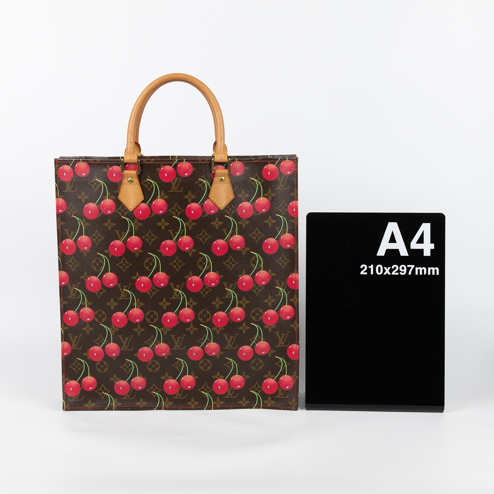 路易威登 LOUIS VUITTON Sac Plat 村上隆 聯名 櫻桃 托特包 M95010 村上隆聯名櫻桃托特包 防塵袋
