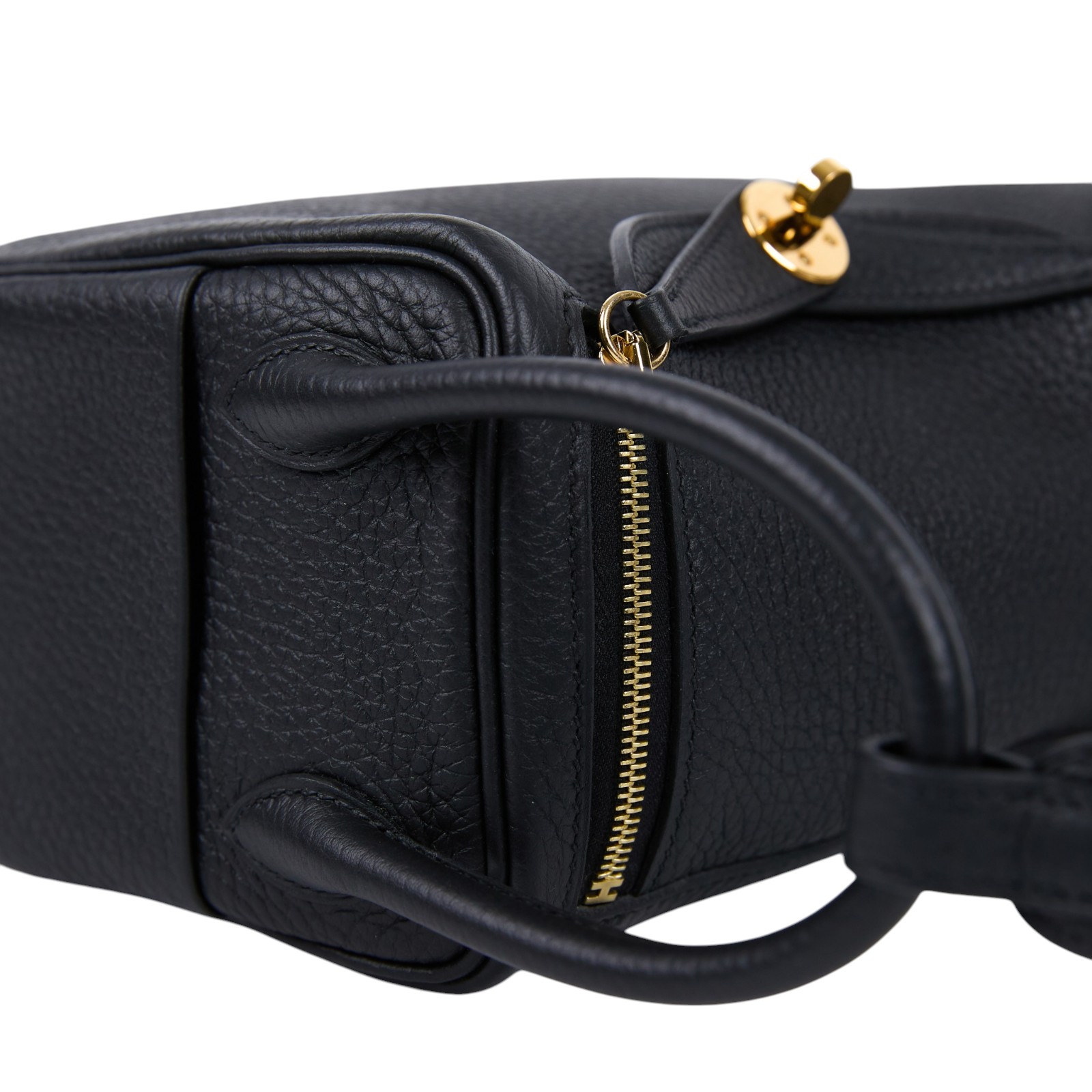 愛馬仕 Hermes Lindy 琳迪包 迷你 黑色 金色五金 H079086CC89 /ZBY644ND  防塵袋/購買證明影本