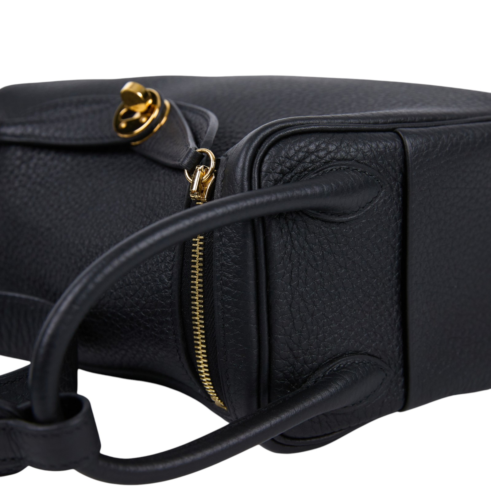 愛馬仕 Hermes Lindy 琳迪包 迷你 黑色 金色五金 H079086CC89 /ZBY644ND  防塵袋/購買證明影本