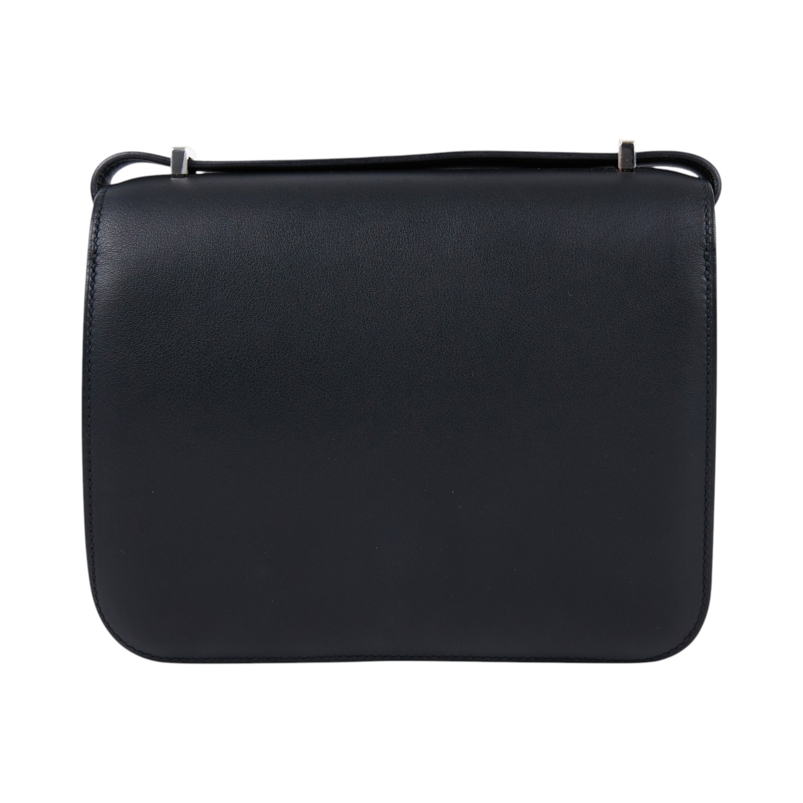 愛馬仕 Hermes Constance Bag 康康包 MIni 18  銀色五金 黑色 H082392CKAB /ZCT219UD  防塵袋/購買證明影本