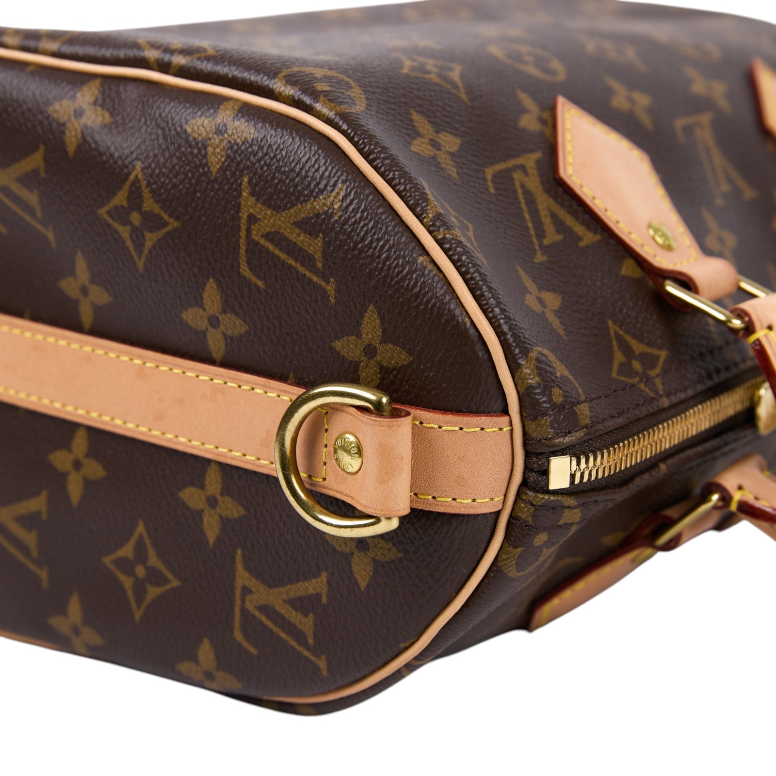 路易威登 LOUIS VUITTON Speedy Bandoulière  25 經典帆布 手提 斜背 波士頓包 M41113 晶片款  原廠盒子/防塵袋/背帶/鎖組/購買證明