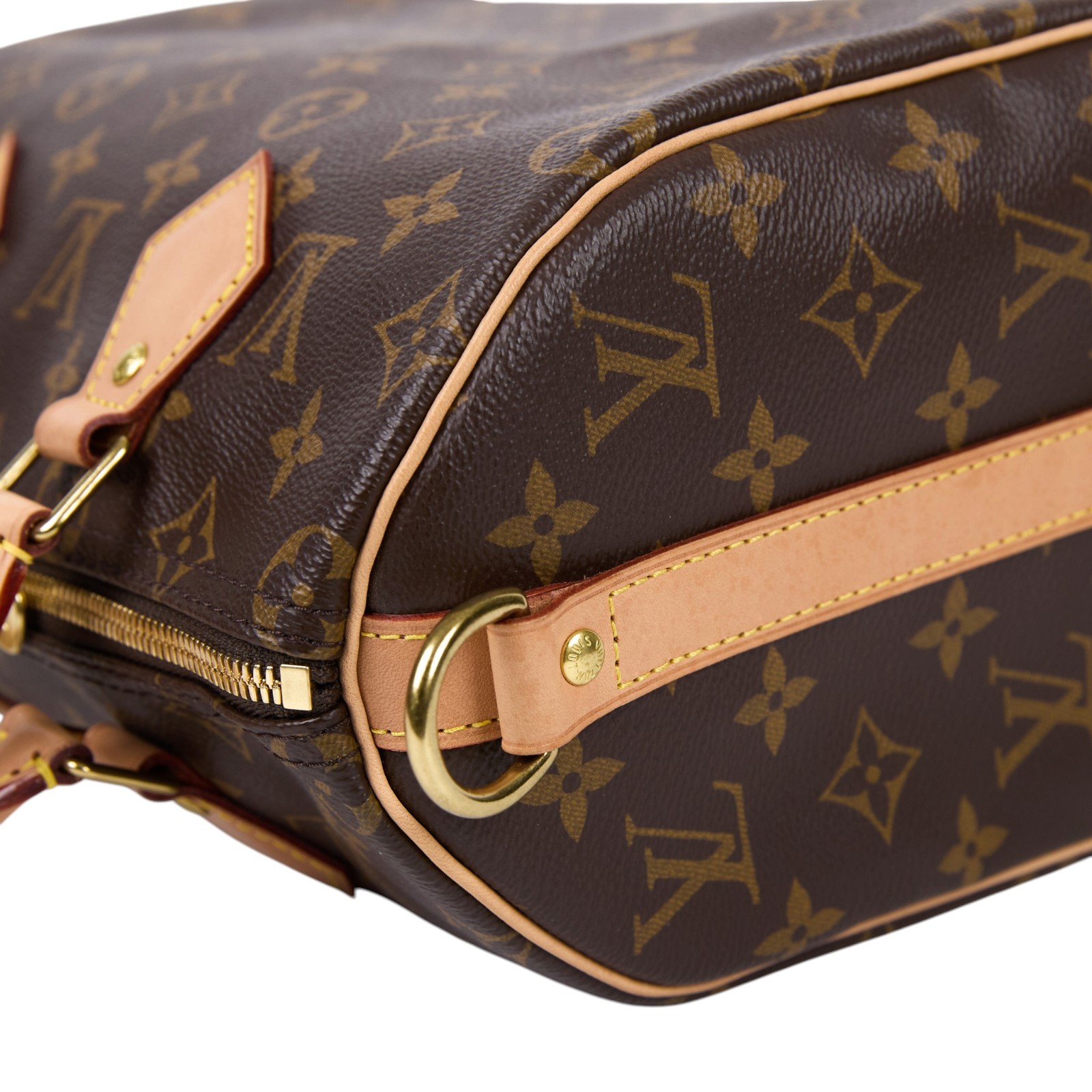 路易威登 LOUIS VUITTON Speedy Bandoulière  25 經典帆布 手提 斜背 波士頓包 M41113 晶片款  原廠盒子/防塵袋/背帶/鎖組/購買證明