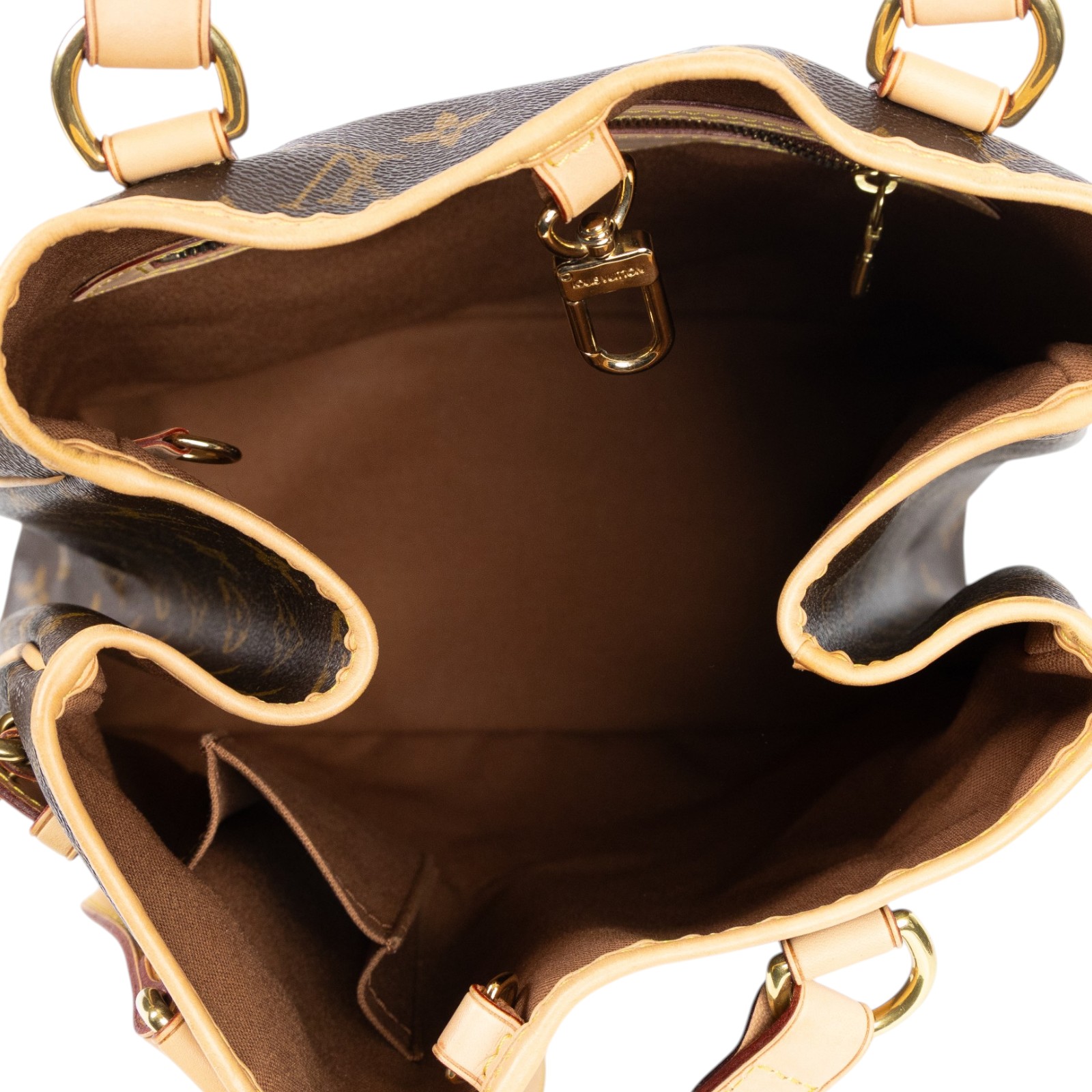 路易威登 LOUIS VUITTON Batignolles 原花 雙側扣肩背包 直式 手提包 M51153 原花BATIGNOLLE 防塵袋